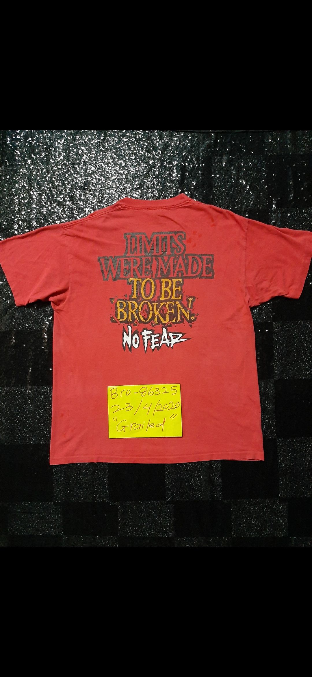 No Fear VINTAGE ‘90 NO FEAR AMERICAN LIFESTYLE CLOTHING. Size US XL / EU 56 / 4 - 1 Thumbnail