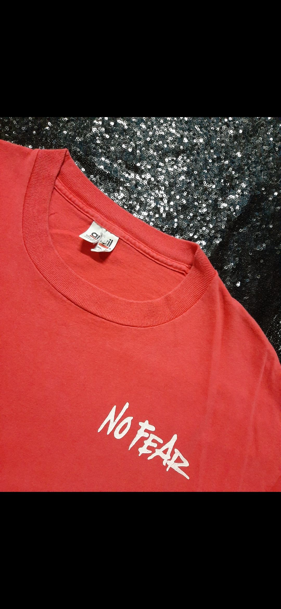No Fear VINTAGE ‘90 NO FEAR AMERICAN LIFESTYLE CLOTHING. Size US XL / EU 56 / 4 - 4 Thumbnail