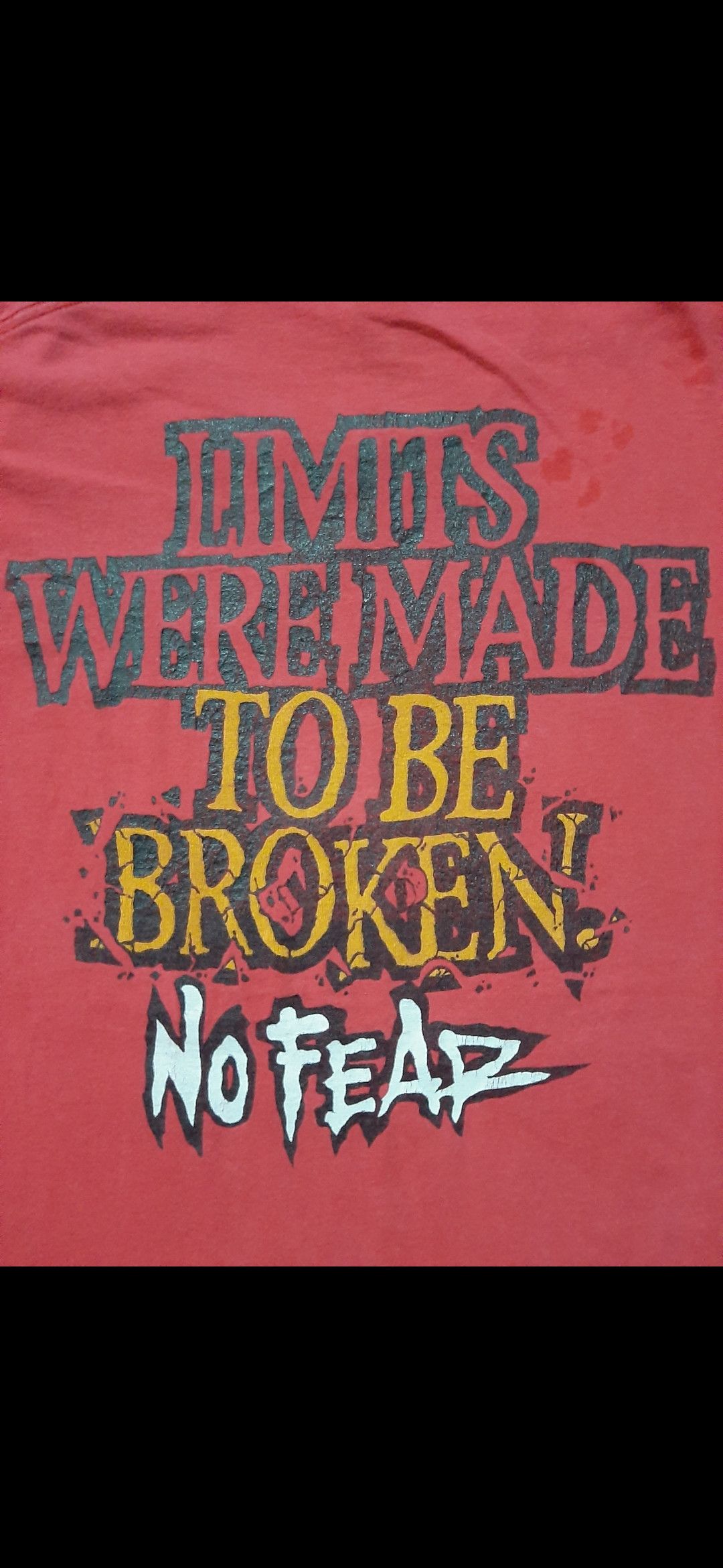 No Fear VINTAGE ‘90 NO FEAR AMERICAN LIFESTYLE CLOTHING. Size US XL / EU 56 / 4 - 2 Thumbnail