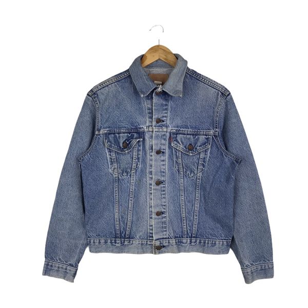 Levis Vintage Levis Usa Seasoned Denim Trucker Jacket Grailed 2340