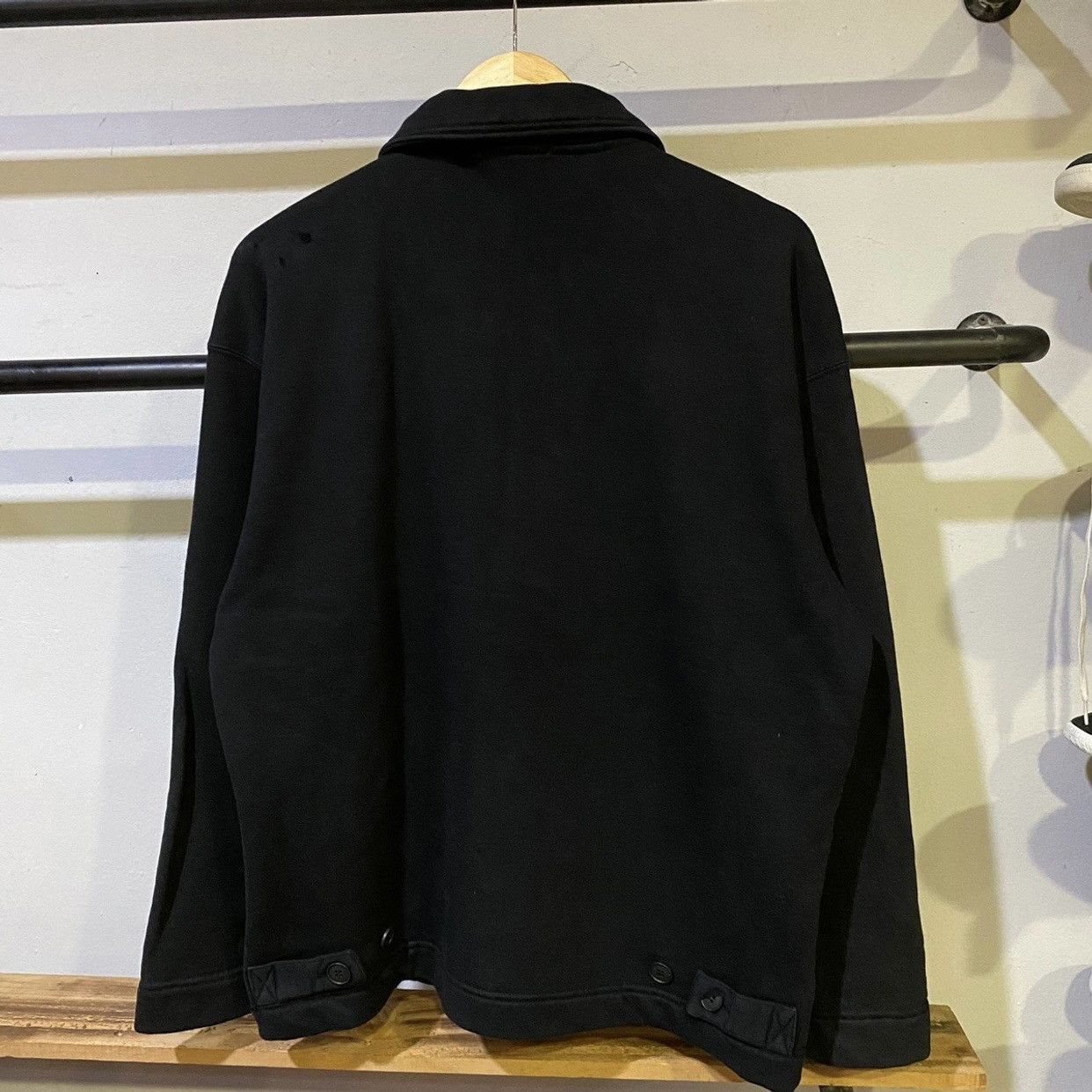 Japanese Brand × Vintage VINTAGE RARE‼️Junmen Japanese Brand Plain Zipper Sweaters Size US L / EU 52-54 / 3 - 2 Thumbnail