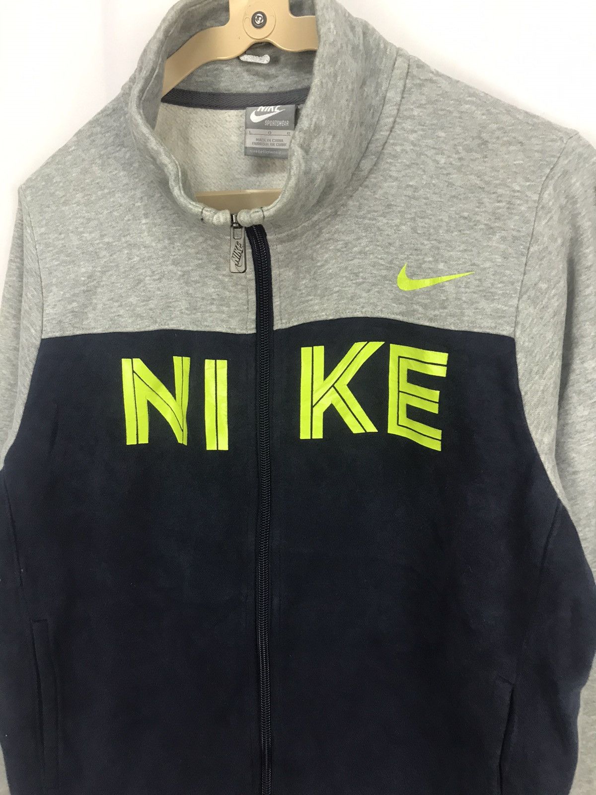 Nike Nike spellout zipper sweater Size US M / EU 48-50 / 2 - 4 Thumbnail