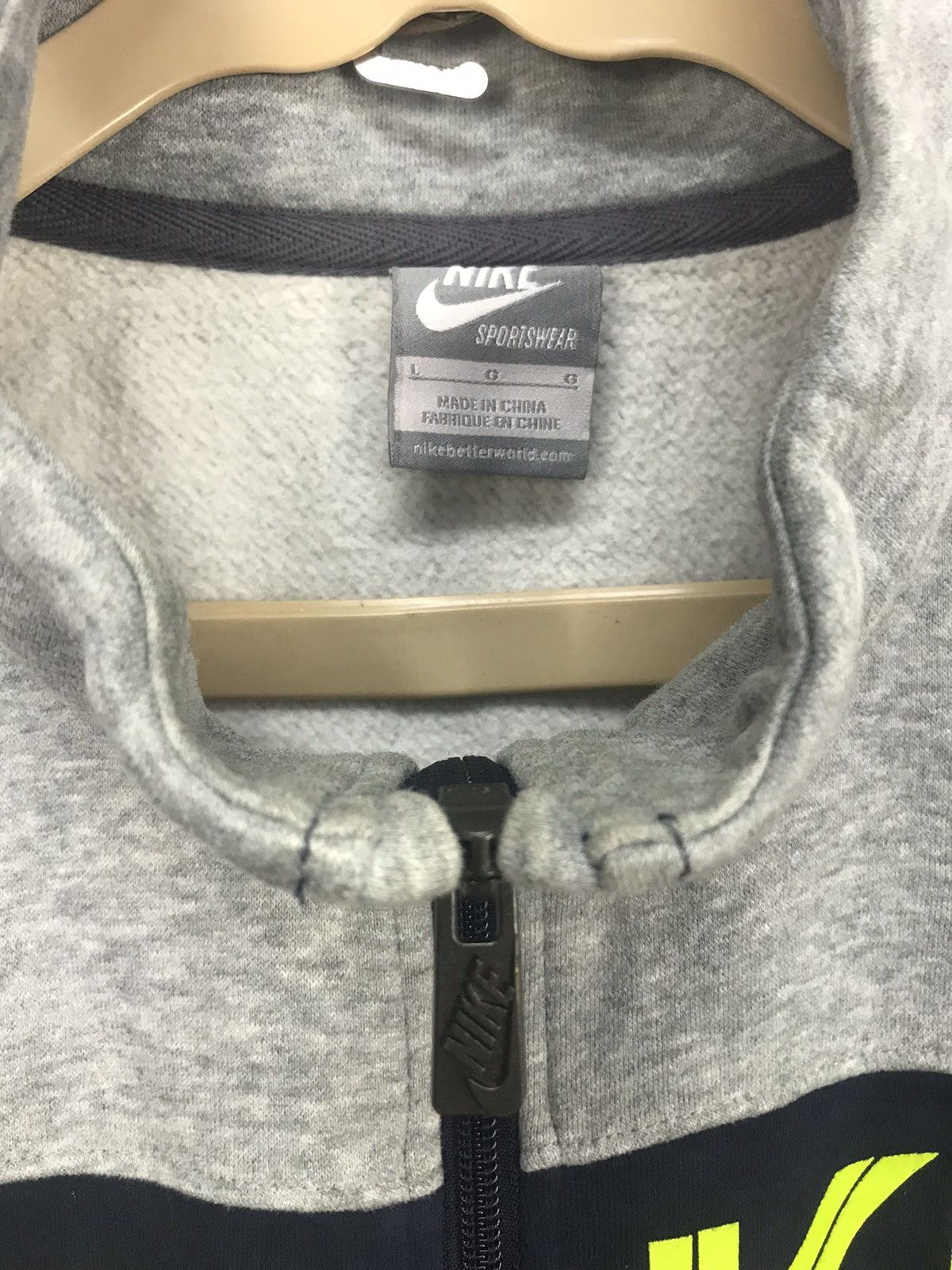 Nike Nike spellout zipper sweater Size US M / EU 48-50 / 2 - 3 Thumbnail