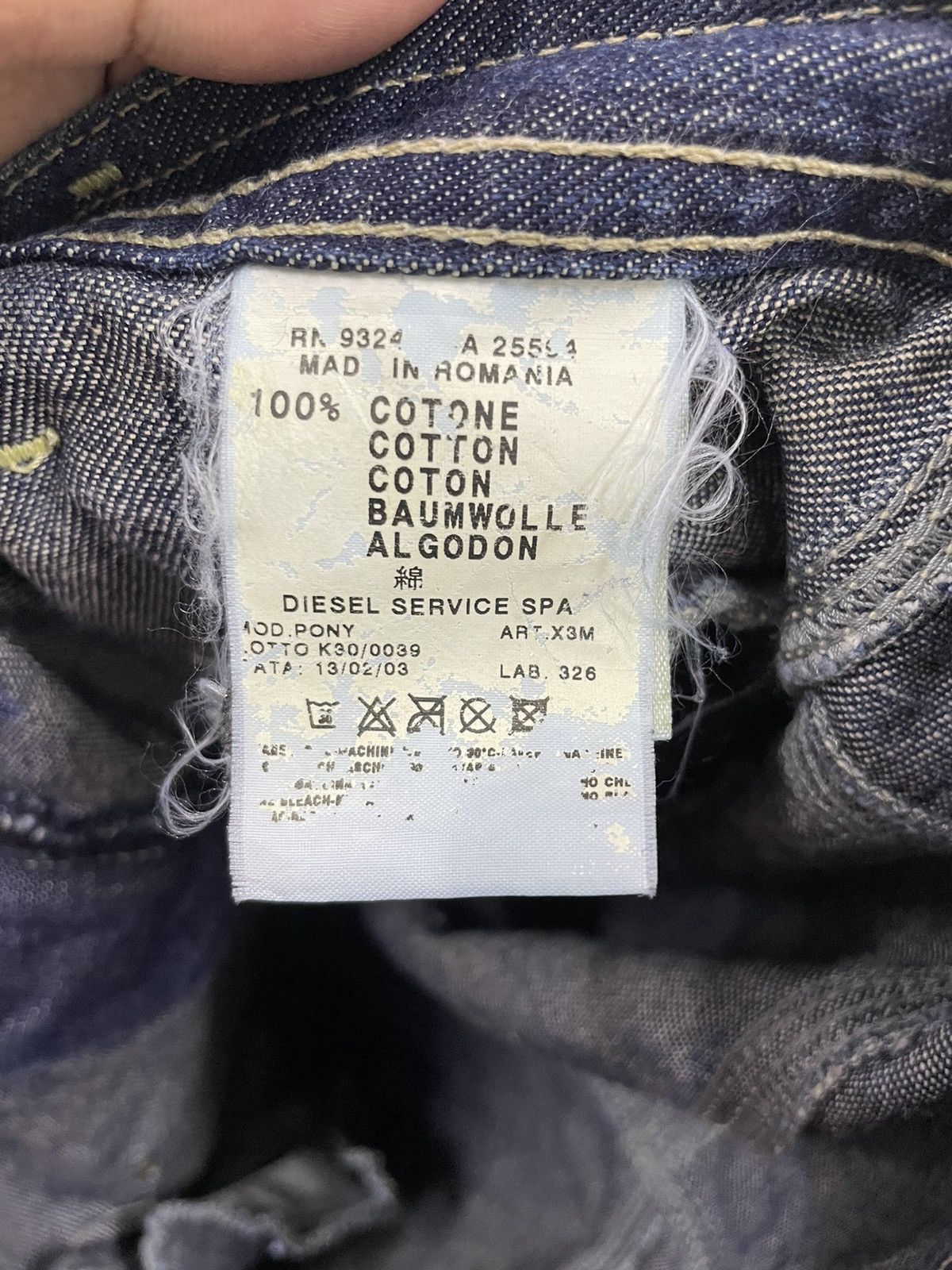 Diesel Diesel Jeans Multipockets Size US 27 - 7 Thumbnail