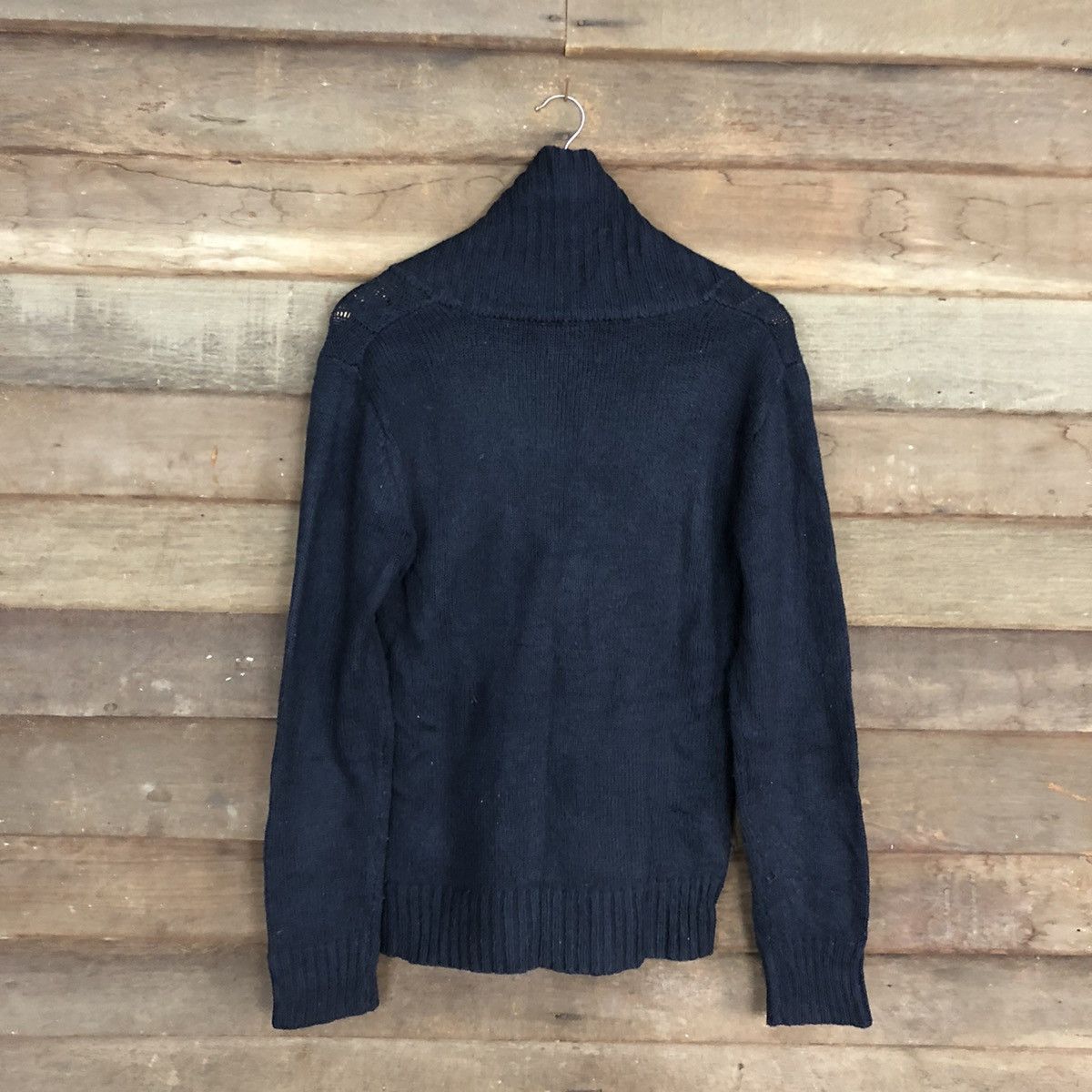 Aran Isles Knitwear Spiral News Black cable aran isle Knit Cardigan #5720 Size US M / EU 48-50 / 2 - 12 Thumbnail