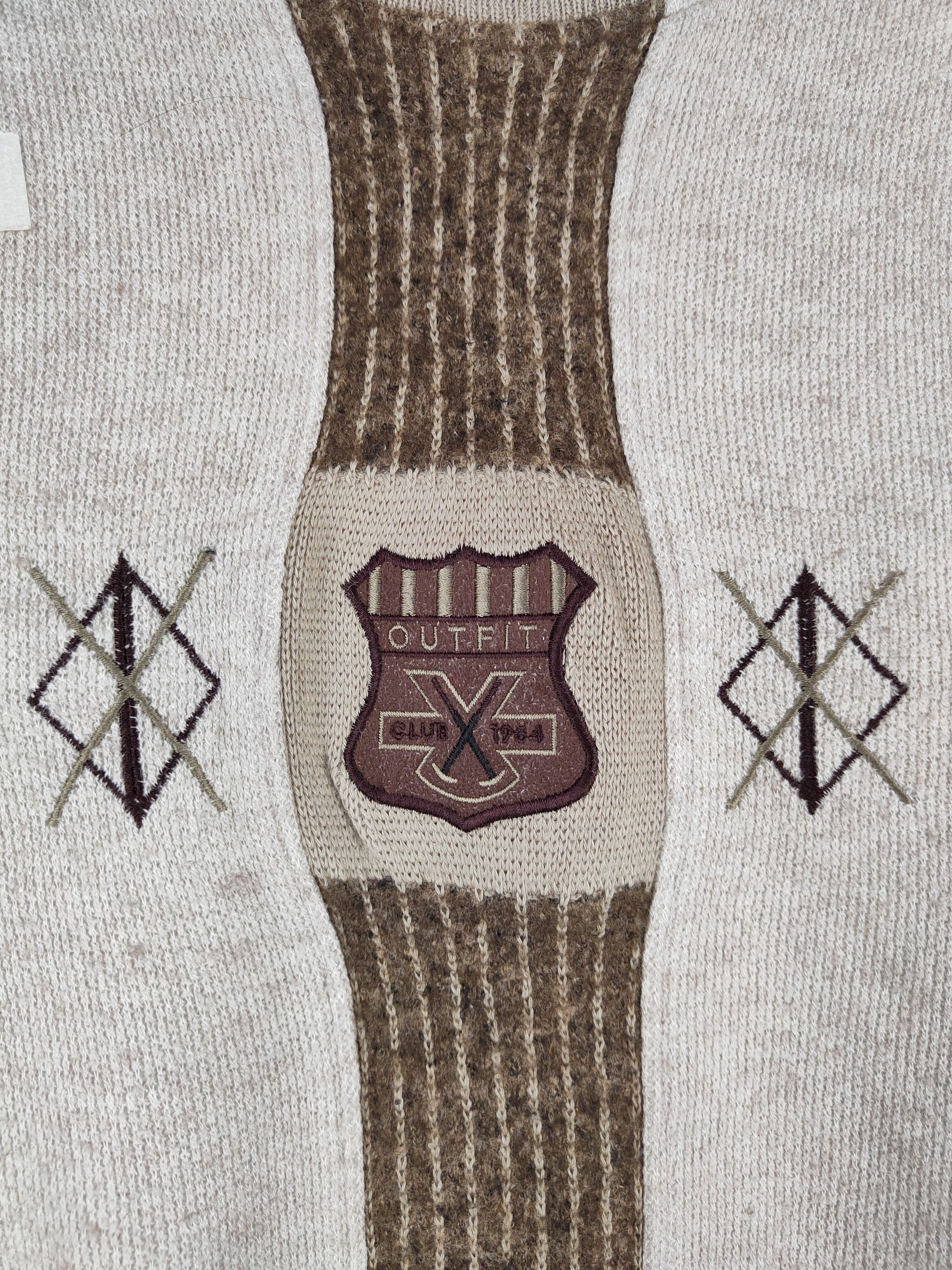 Japanese Brand Natural Lindbergh Brown vintage Sweatshirt #299B Size US M / EU 48-50 / 2 - 2 Thumbnail