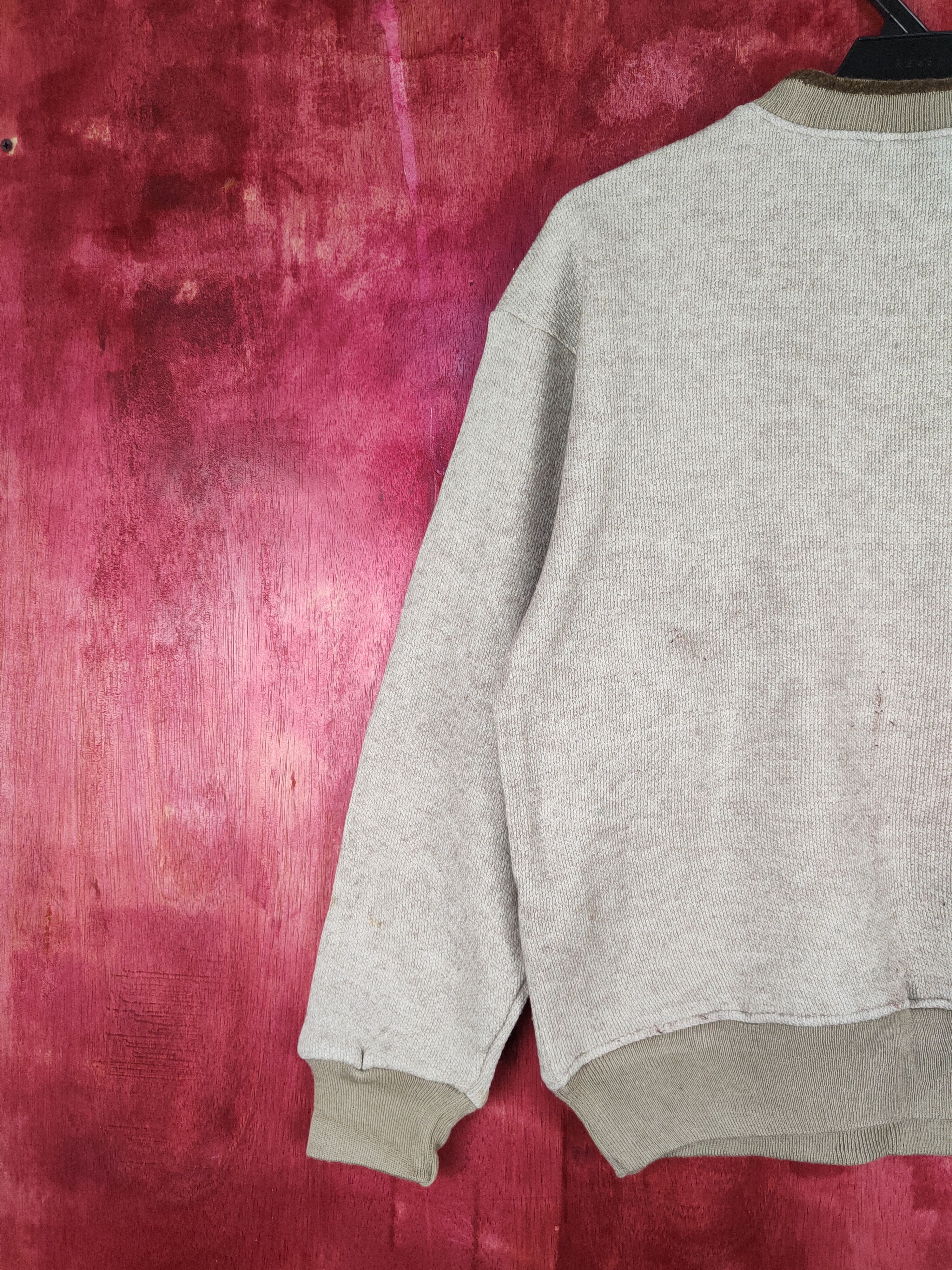 Japanese Brand Natural Lindbergh Brown vintage Sweatshirt #299B Size US M / EU 48-50 / 2 - 9 Thumbnail