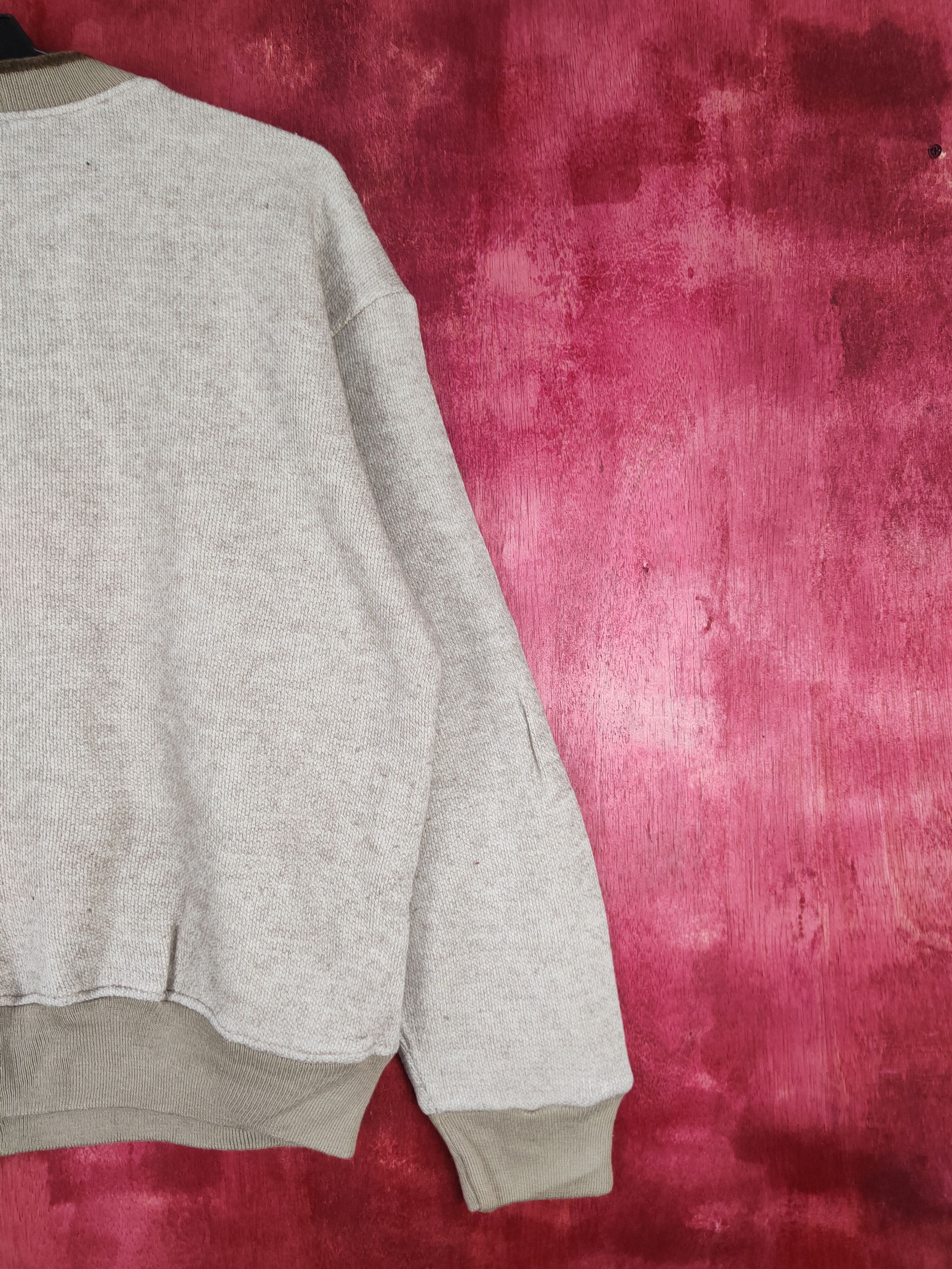 Japanese Brand Natural Lindbergh Brown vintage Sweatshirt #299B Size US M / EU 48-50 / 2 - 10 Thumbnail
