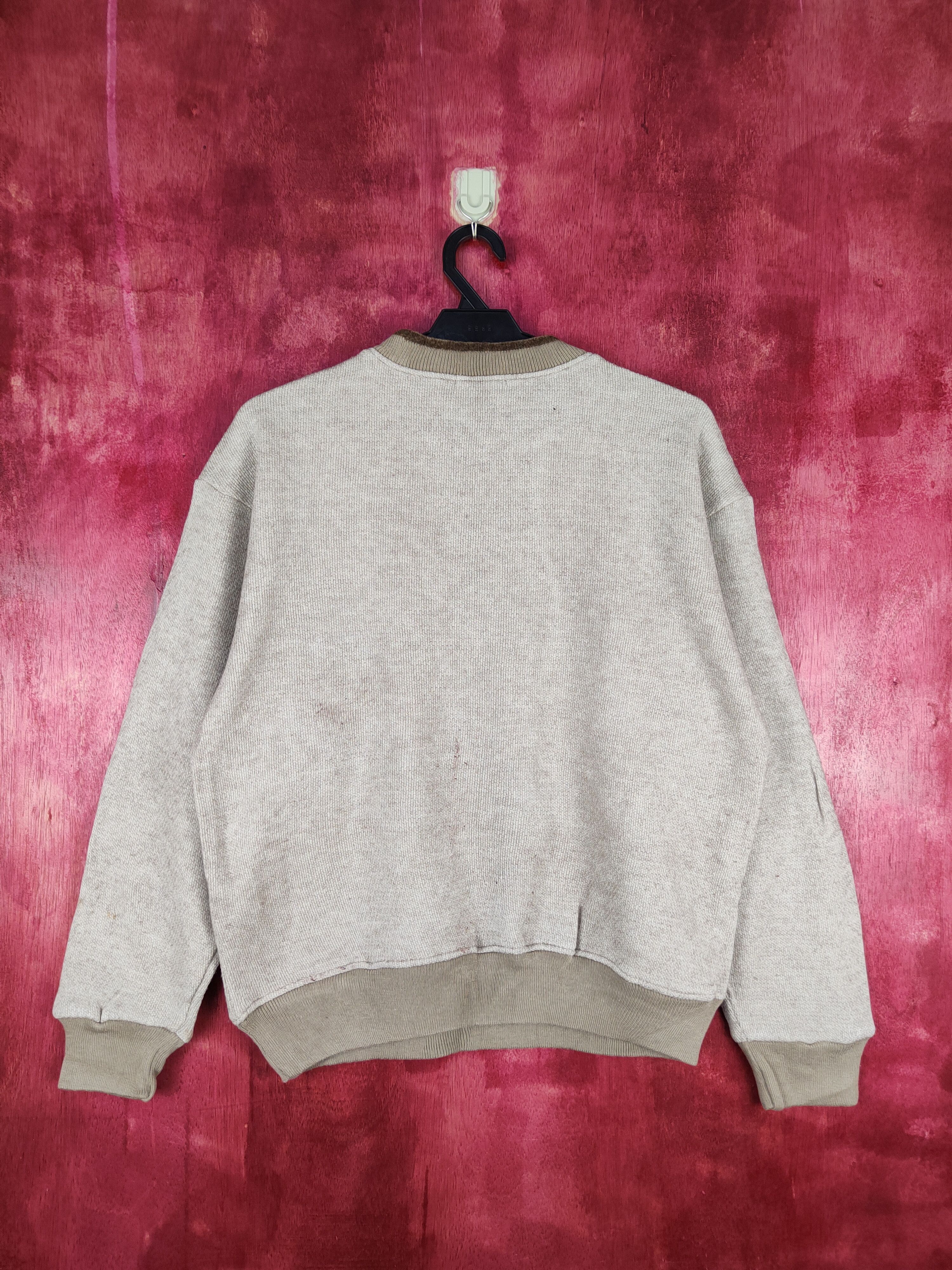 Japanese Brand Natural Lindbergh Brown vintage Sweatshirt #299B Size US M / EU 48-50 / 2 - 8 Thumbnail