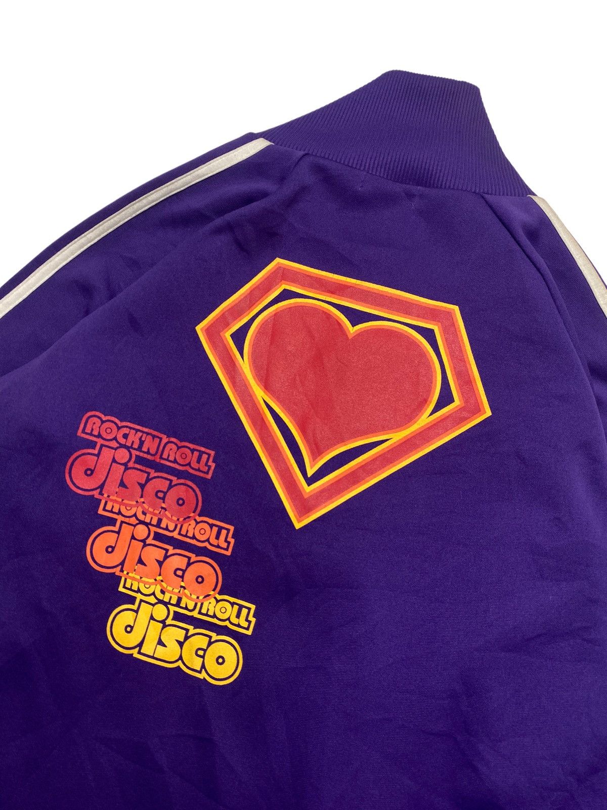 Japanese Brand 1990s Super Lovers - Rock’n Roll Disco Purple Tracktop Size US M / EU 48-50 / 2 - 3 Thumbnail