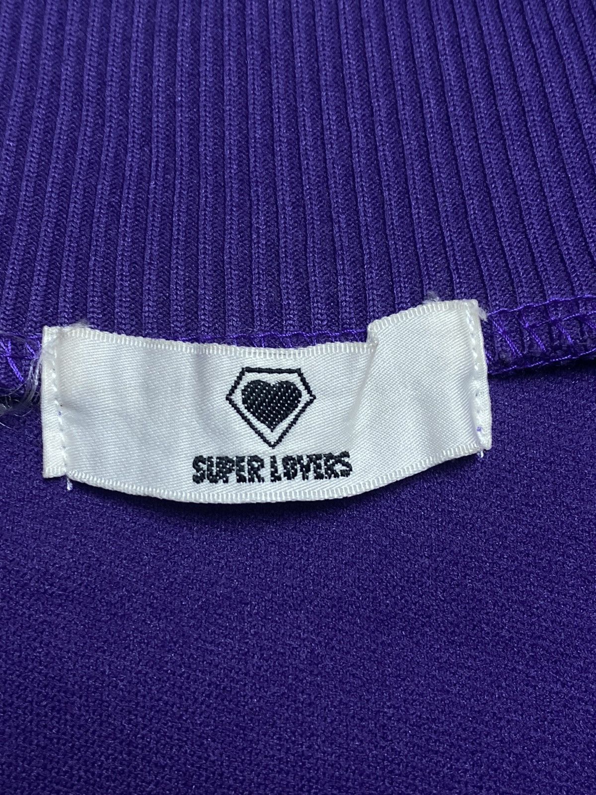 Japanese Brand 1990s Super Lovers - Rock’n Roll Disco Purple Tracktop Size US M / EU 48-50 / 2 - 6 Thumbnail