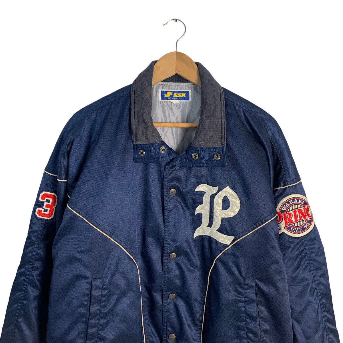 Japanese Brand Warabo Prince Baseball Jacket Size US L / EU 52-54 / 3 - 4 Thumbnail