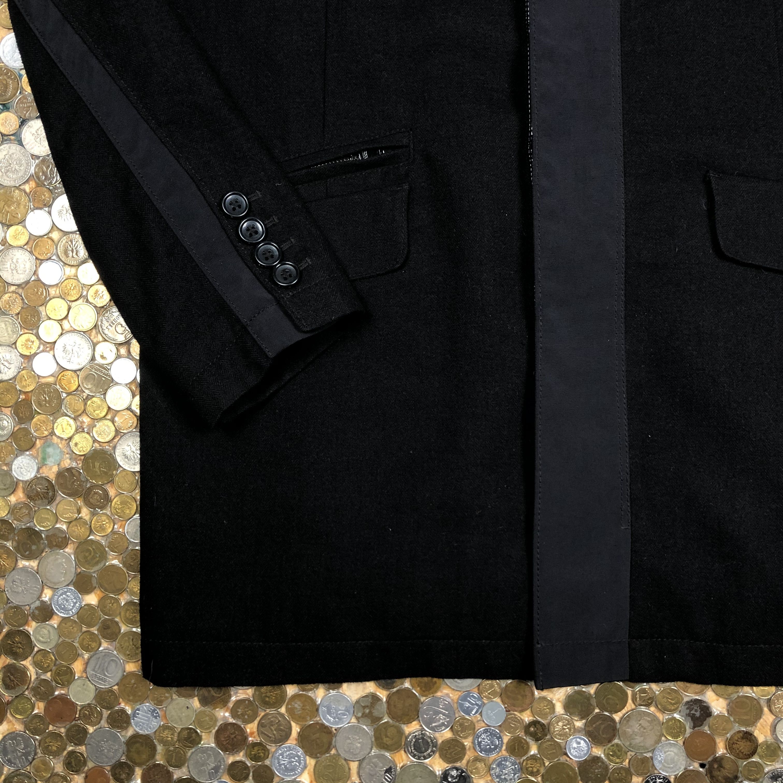 DKNY × Vintage DKNY classic black vintage coat Size US L / EU 52-54 / 3 - 3 Thumbnail