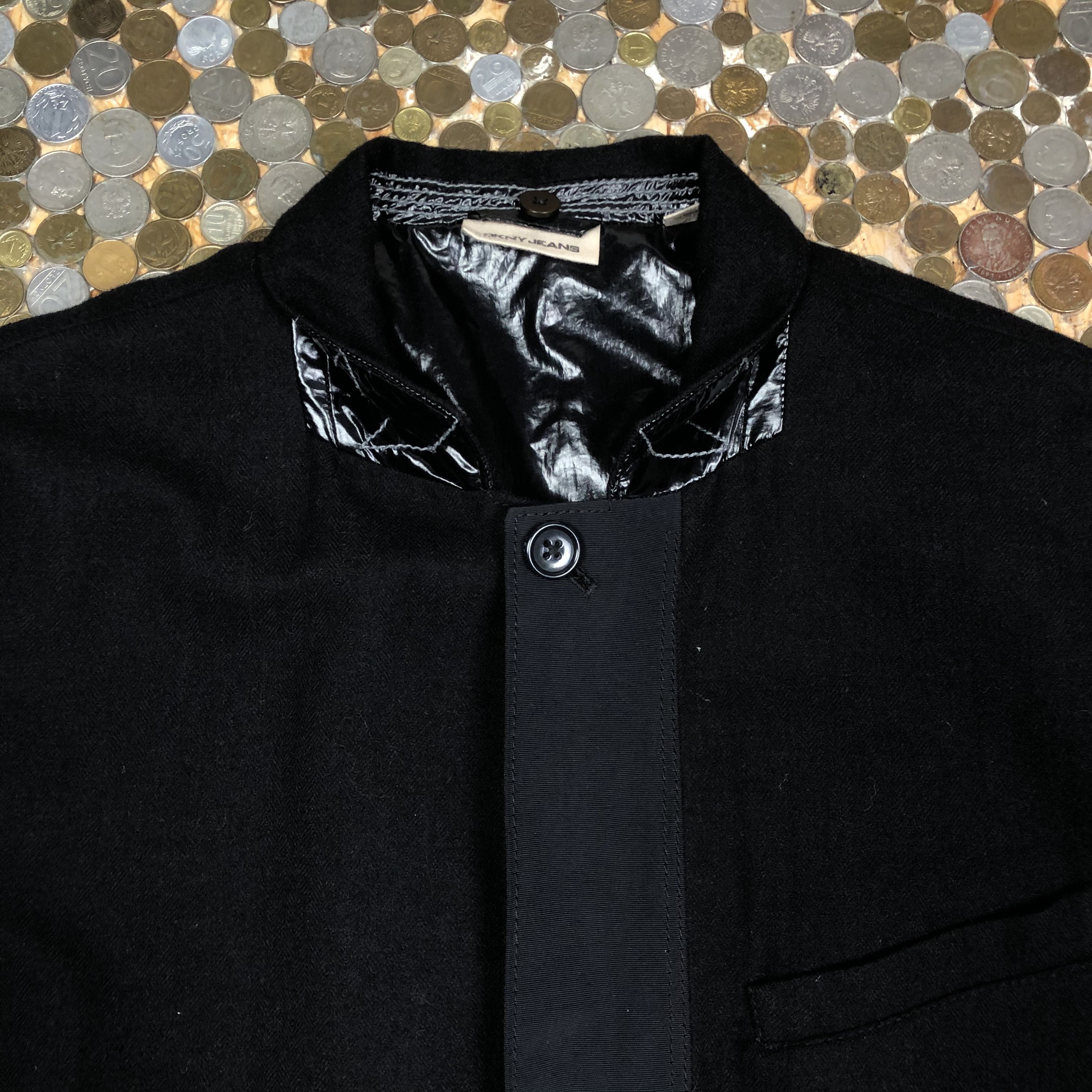 DKNY × Vintage DKNY classic black vintage coat Size US L / EU 52-54 / 3 - 2 Thumbnail