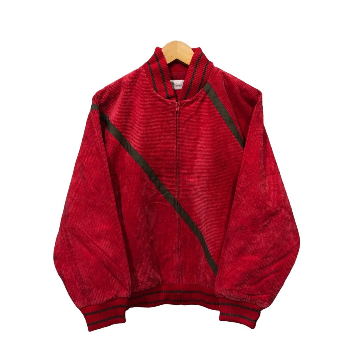 Christian Dior Monsieur Christian Dior Sports Corduroy Bomber Jacket Size M / US 6-8 / IT 42-44 - 2 Thumbnail