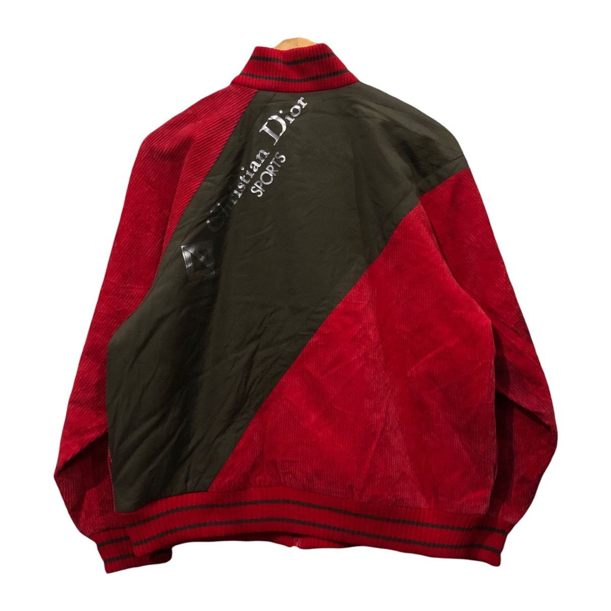 Christian Dior Monsieur Christian Dior Sports Corduroy Bomber Jacket Size M / US 6-8 / IT 42-44 - 4 Thumbnail