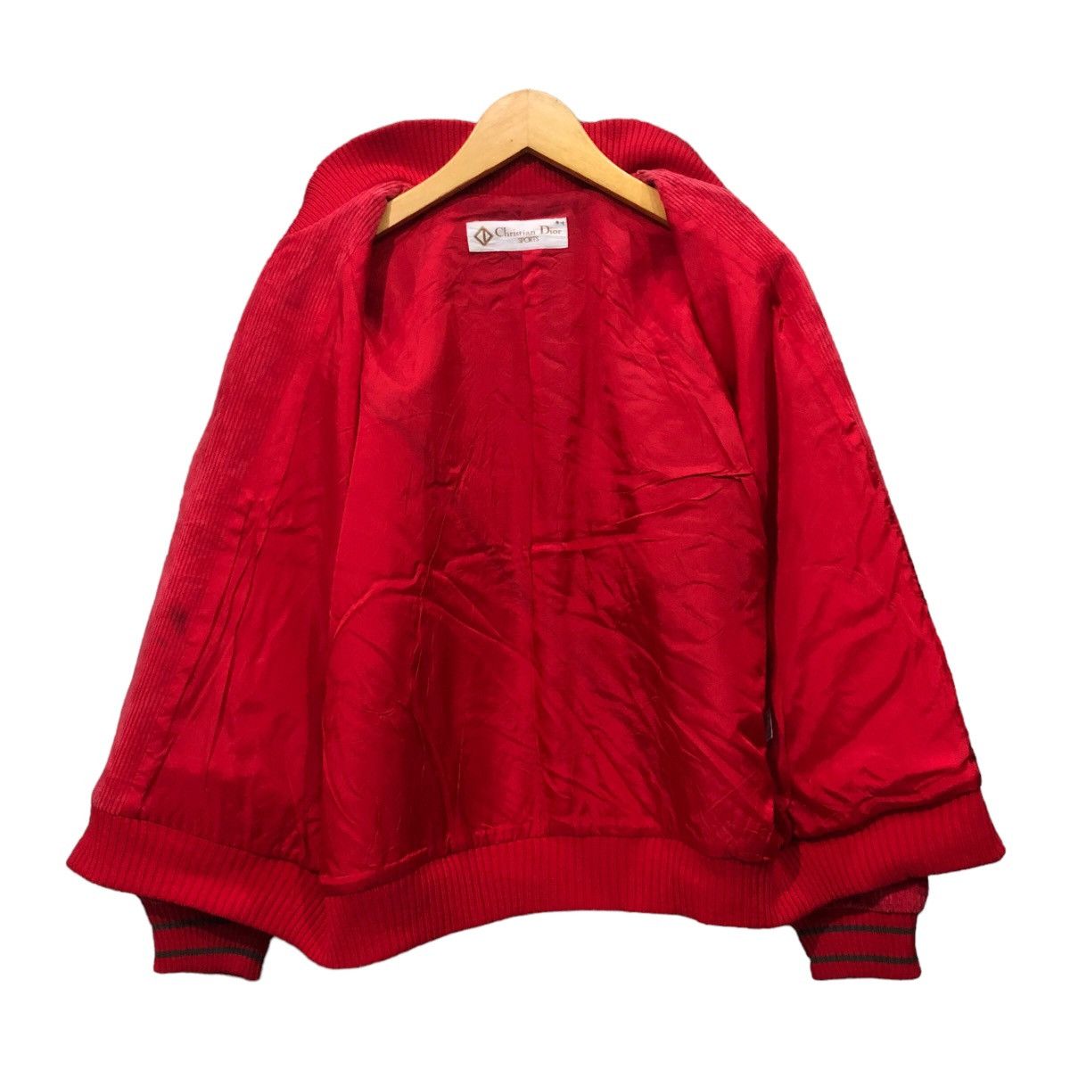 Christian Dior Monsieur Christian Dior Sports Corduroy Bomber Jacket Size M / US 6-8 / IT 42-44 - 3 Thumbnail
