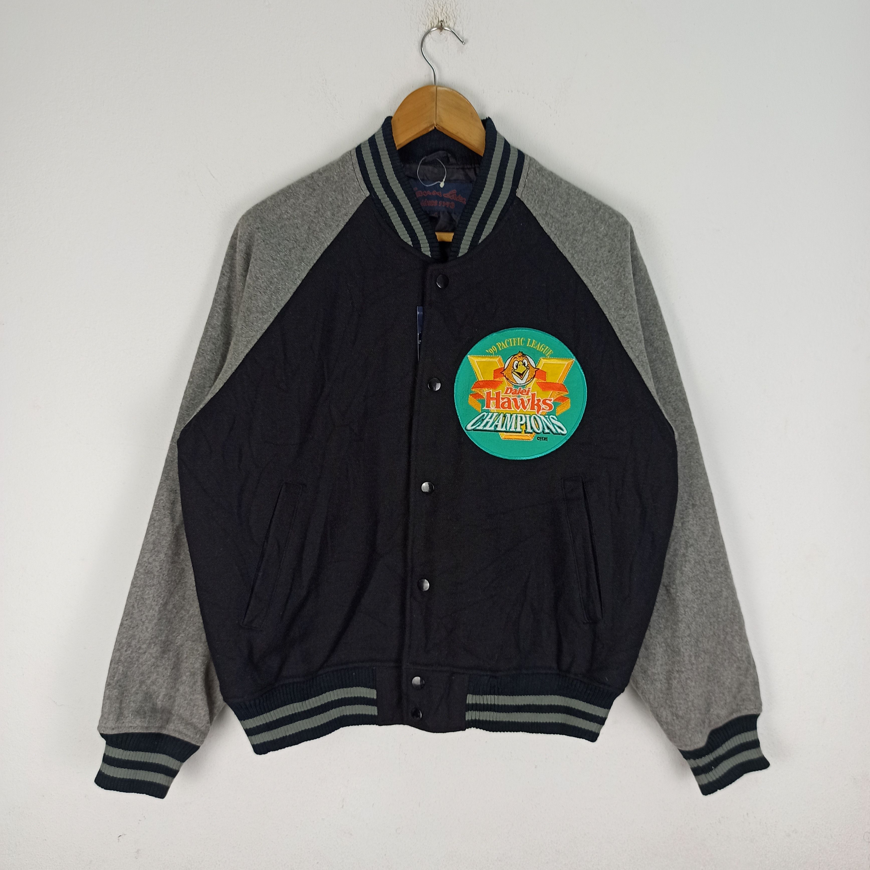 Rawlings Daiei Hawks ジャケット Mサイズ ダイリク】モンキー ウール ショートスラックス – GQ SHOP