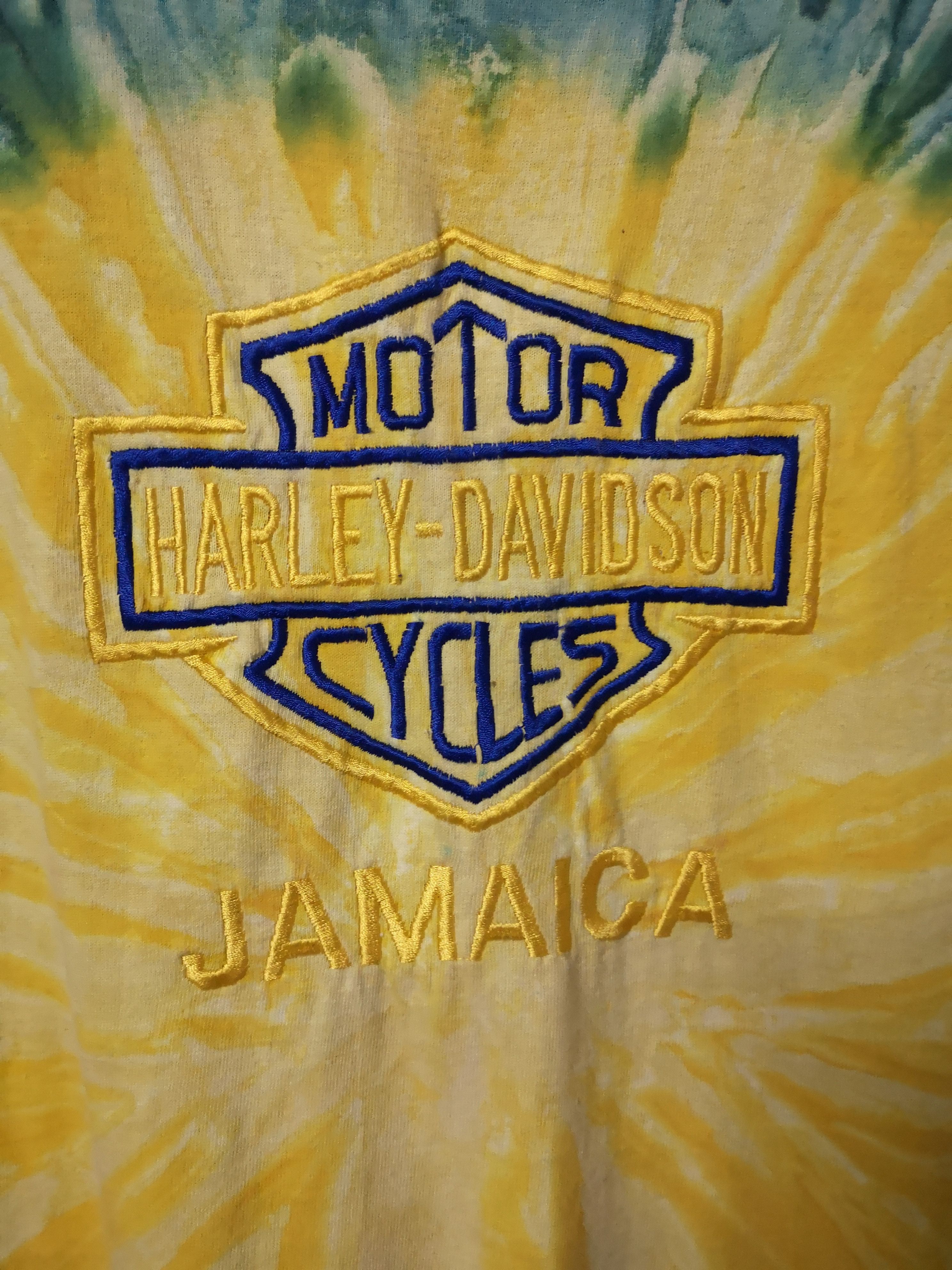 Harley Davidson RARE Harley Davidson Jamaica Nice Design Size US L / EU 52-54 / 3 - 3 Thumbnail