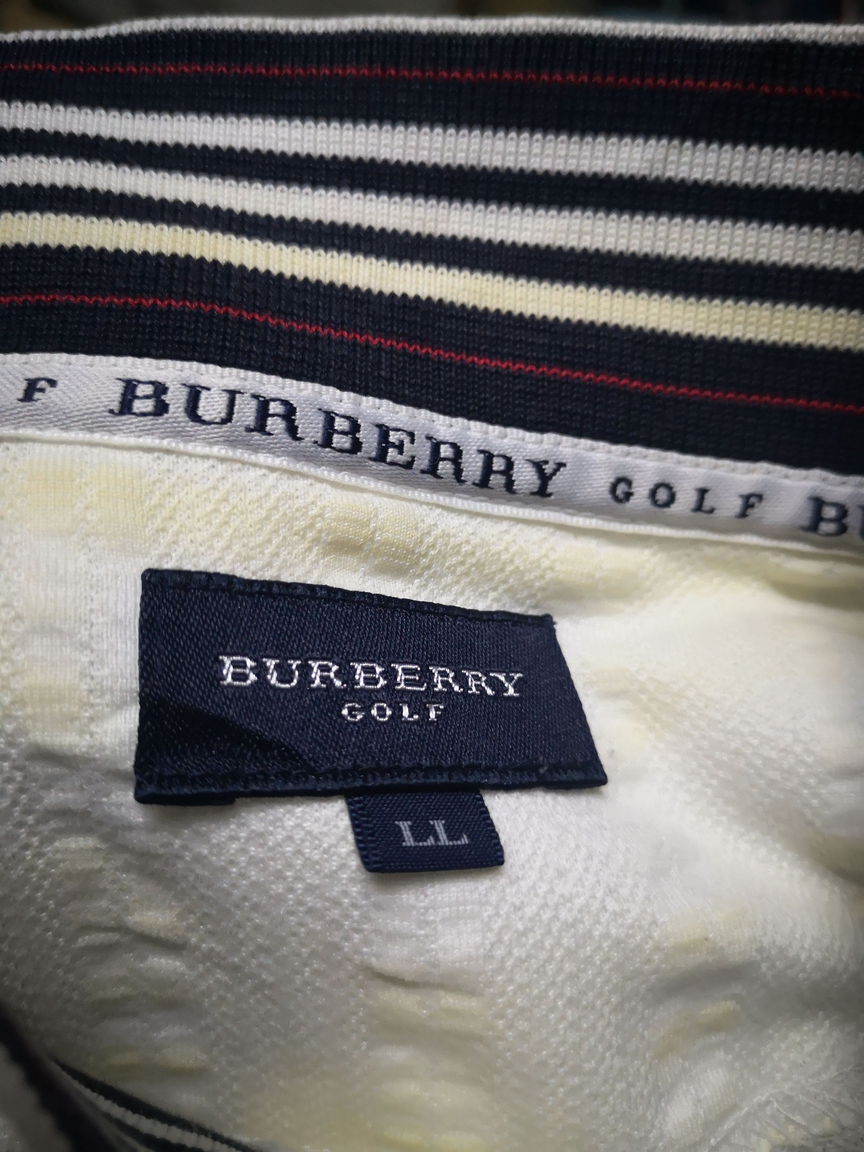 Burberry × Designer Burberry Golf Shirt single pocket Size US XL / EU 56 / 4 - 4 Thumbnail