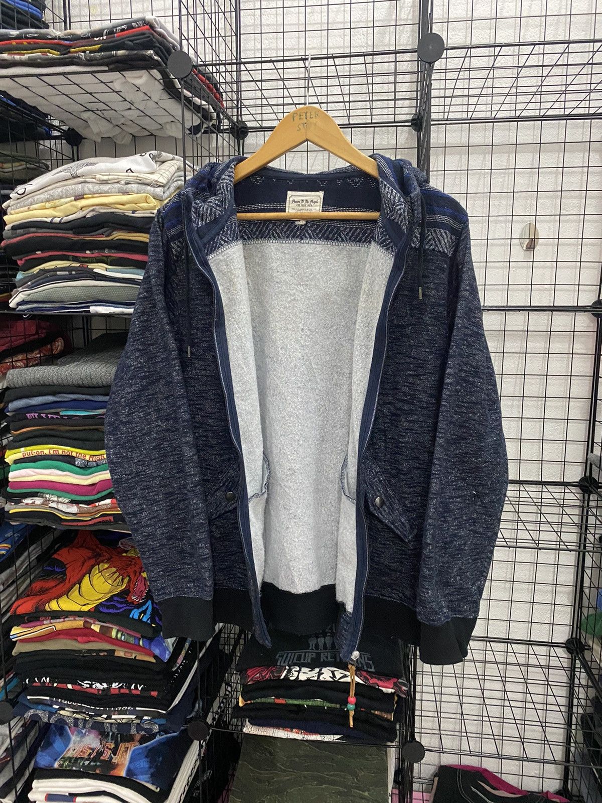 Japanese Brand Power to the people culture mix Hoddies sweater Size US L / EU 52-54 / 3 - 9 Thumbnail