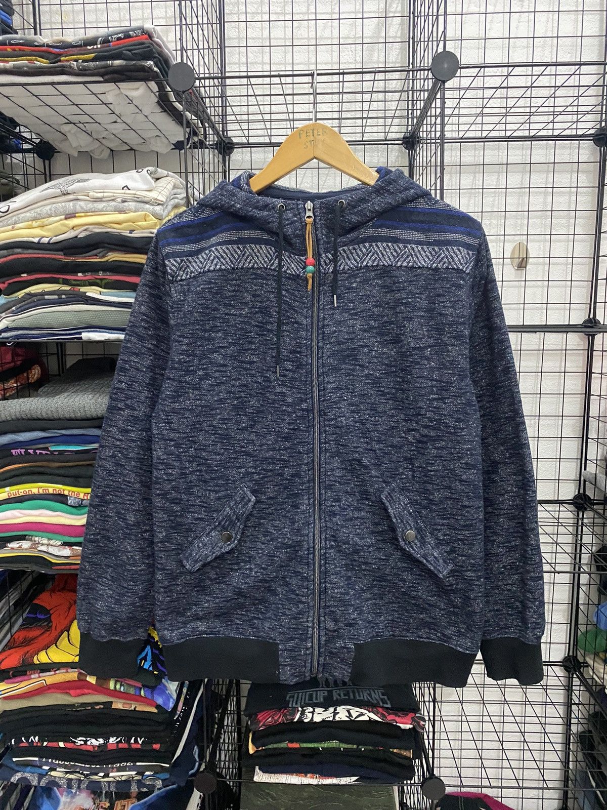 Japanese Brand Power to the people culture mix Hoddies sweater Size US L / EU 52-54 / 3 - 1 Thumbnail