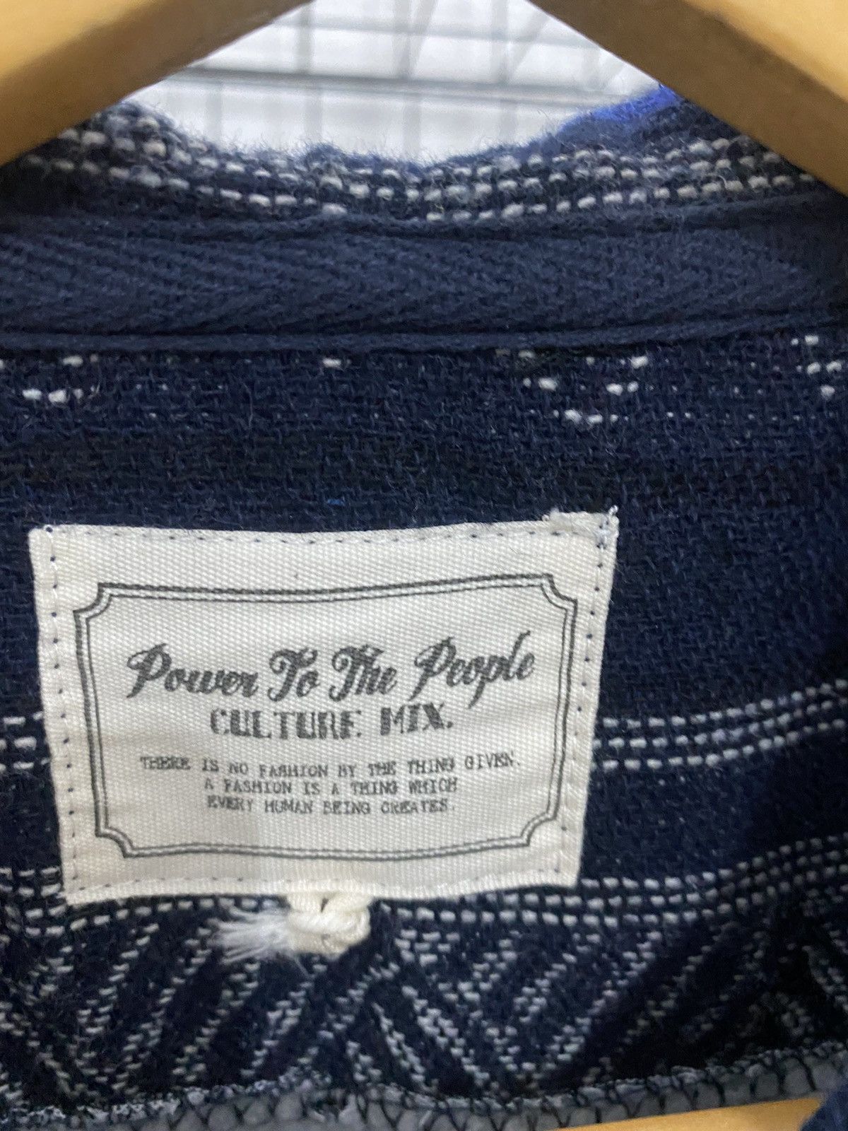 Japanese Brand Power to the people culture mix Hoddies sweater Size US L / EU 52-54 / 3 - 11 Thumbnail