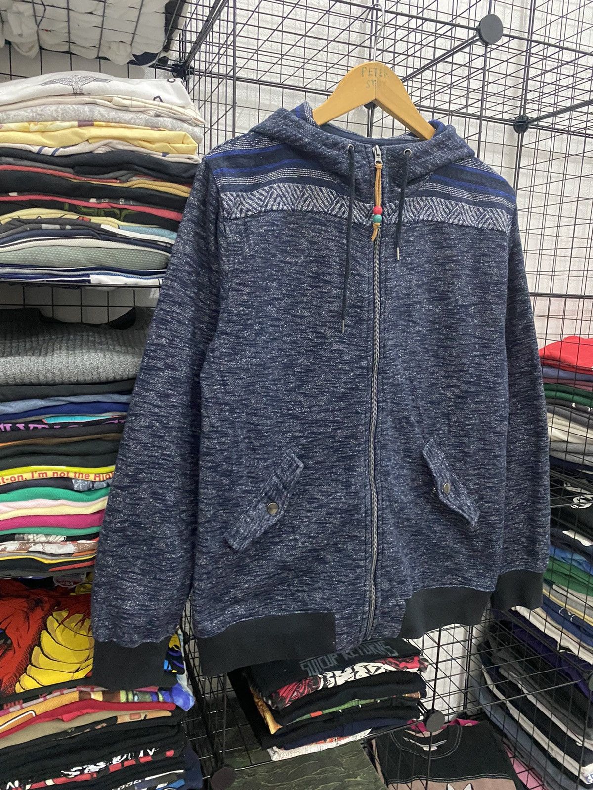 Japanese Brand Power to the people culture mix Hoddies sweater Size US L / EU 52-54 / 3 - 3 Thumbnail