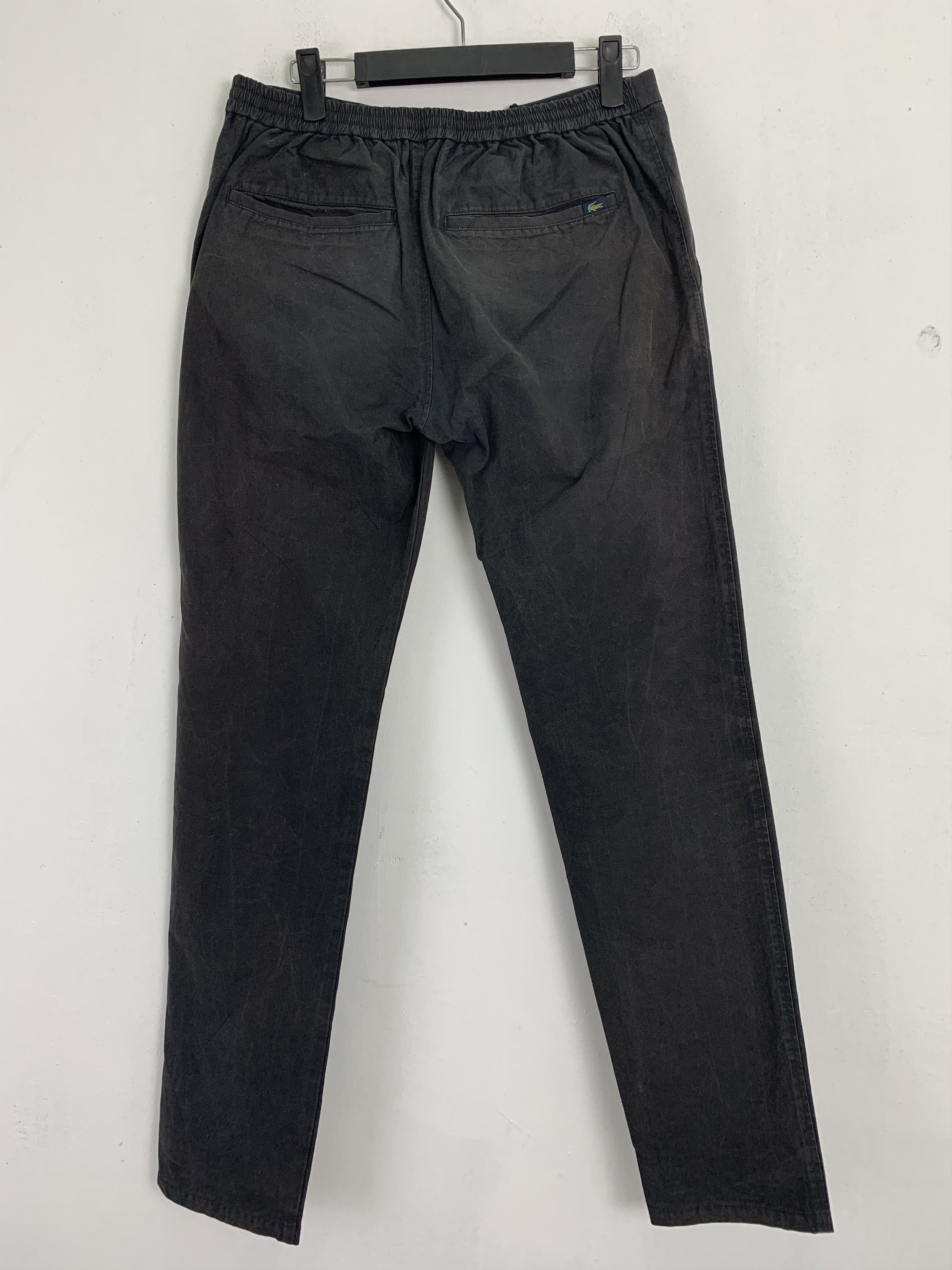Japanese Brand Casual Pants Lacoste Crocodile Vintage Streetwear Size US 28 / EU 44 - 10 Thumbnail