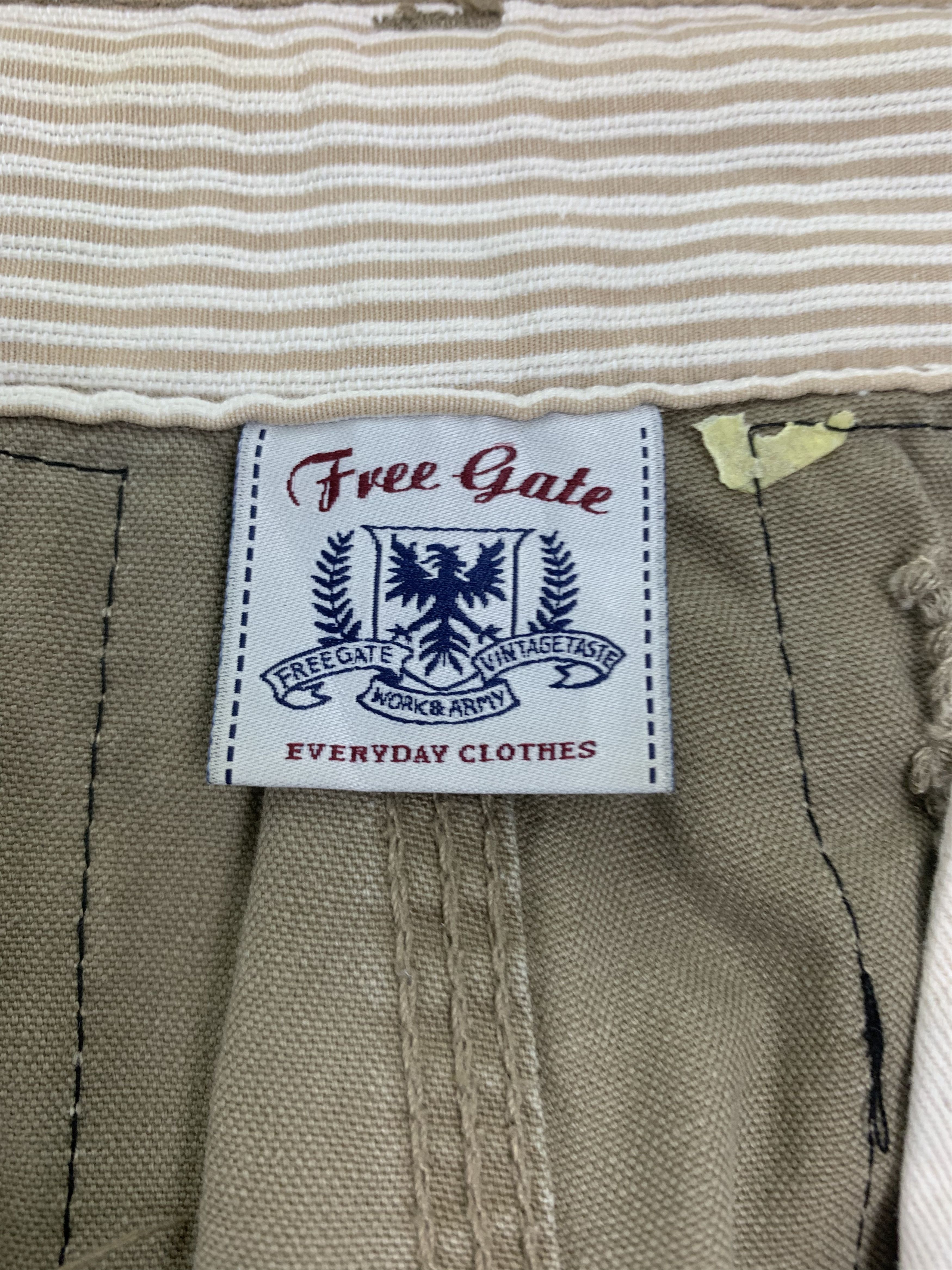 Japanese Brand Japanese Branded Free Gate Pants Style Streetwear Vintage Size US 30 / EU 46 - 11 Thumbnail
