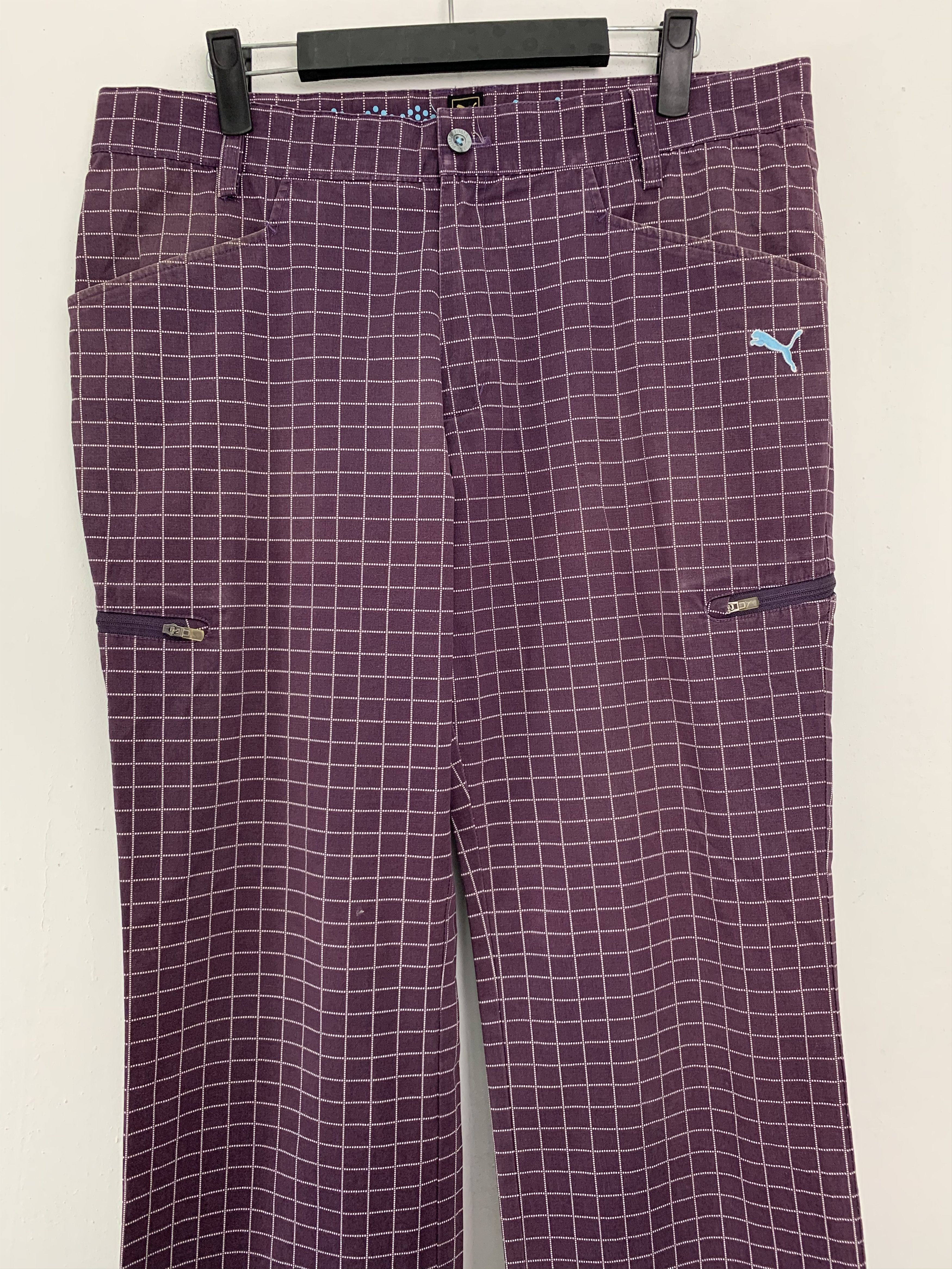 OVER THE STRiPES Cargo Pants PUMA Streetwear Multipocket Over The Stripe Size US 31 - 2 Thumbnail