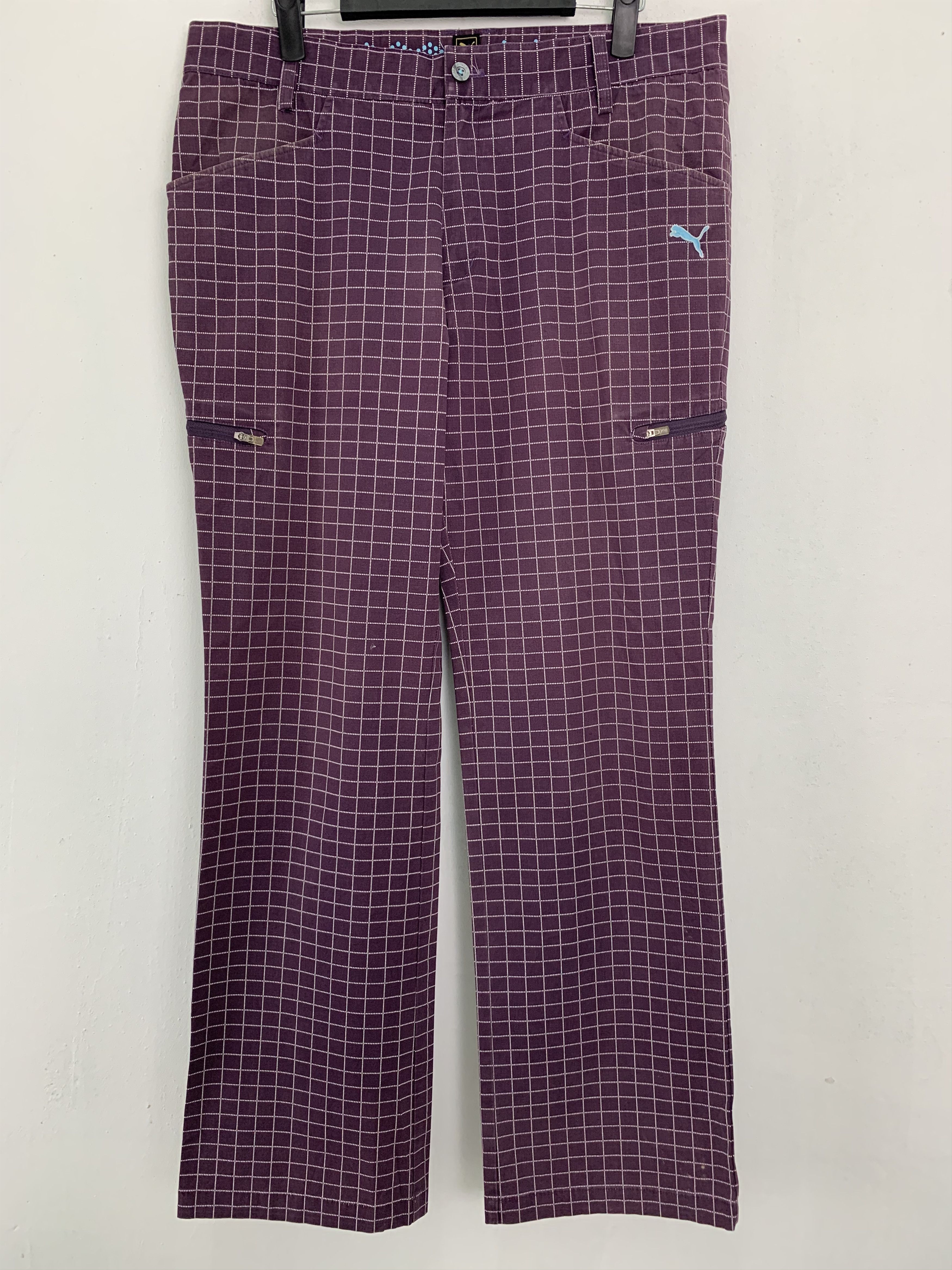 OVER THE STRiPES Cargo Pants PUMA Streetwear Multipocket Over The Stripe Size US 31 - 1 Thumbnail