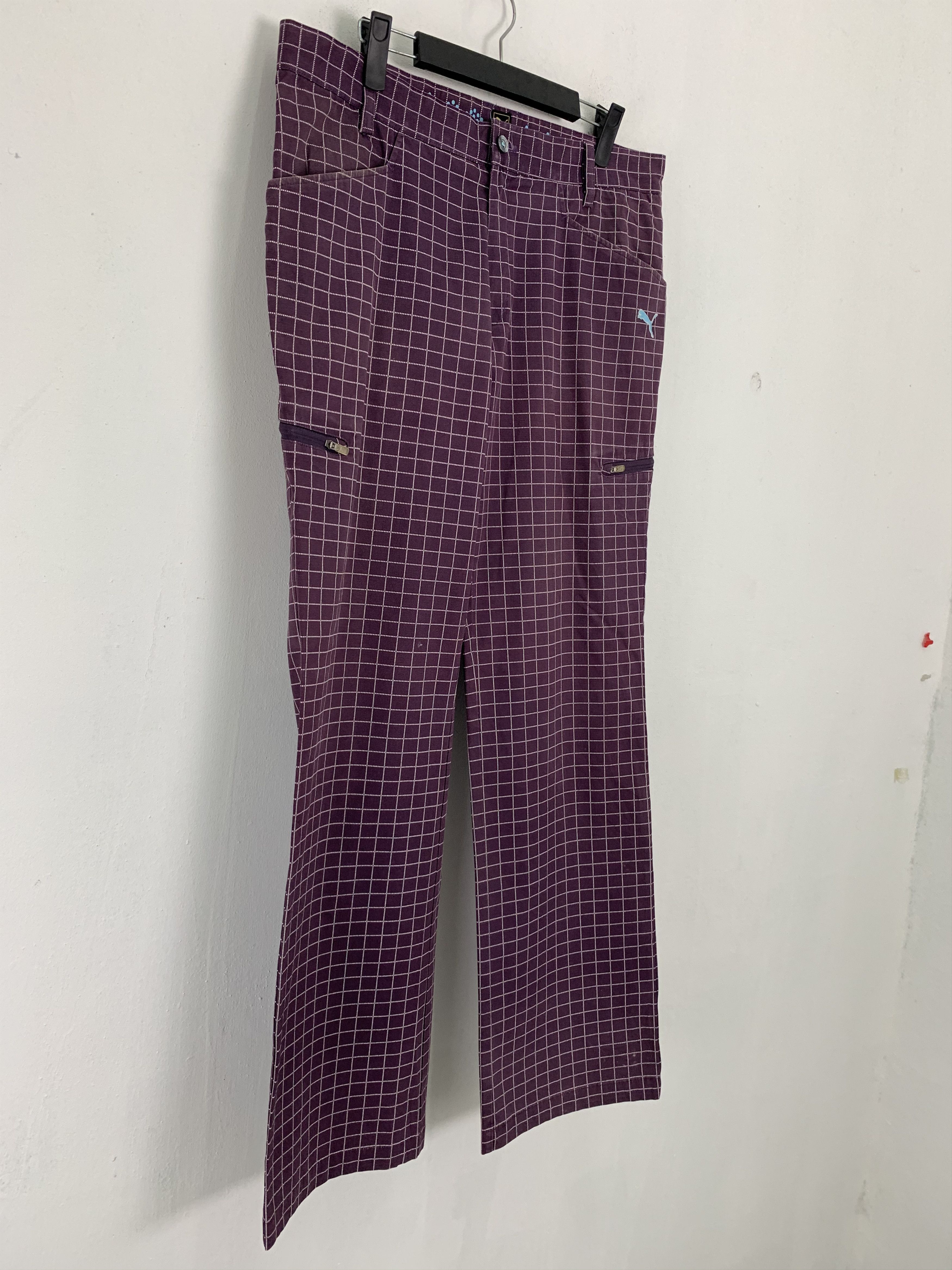OVER THE STRiPES Cargo Pants PUMA Streetwear Multipocket Over The Stripe Size US 31 - 4 Thumbnail