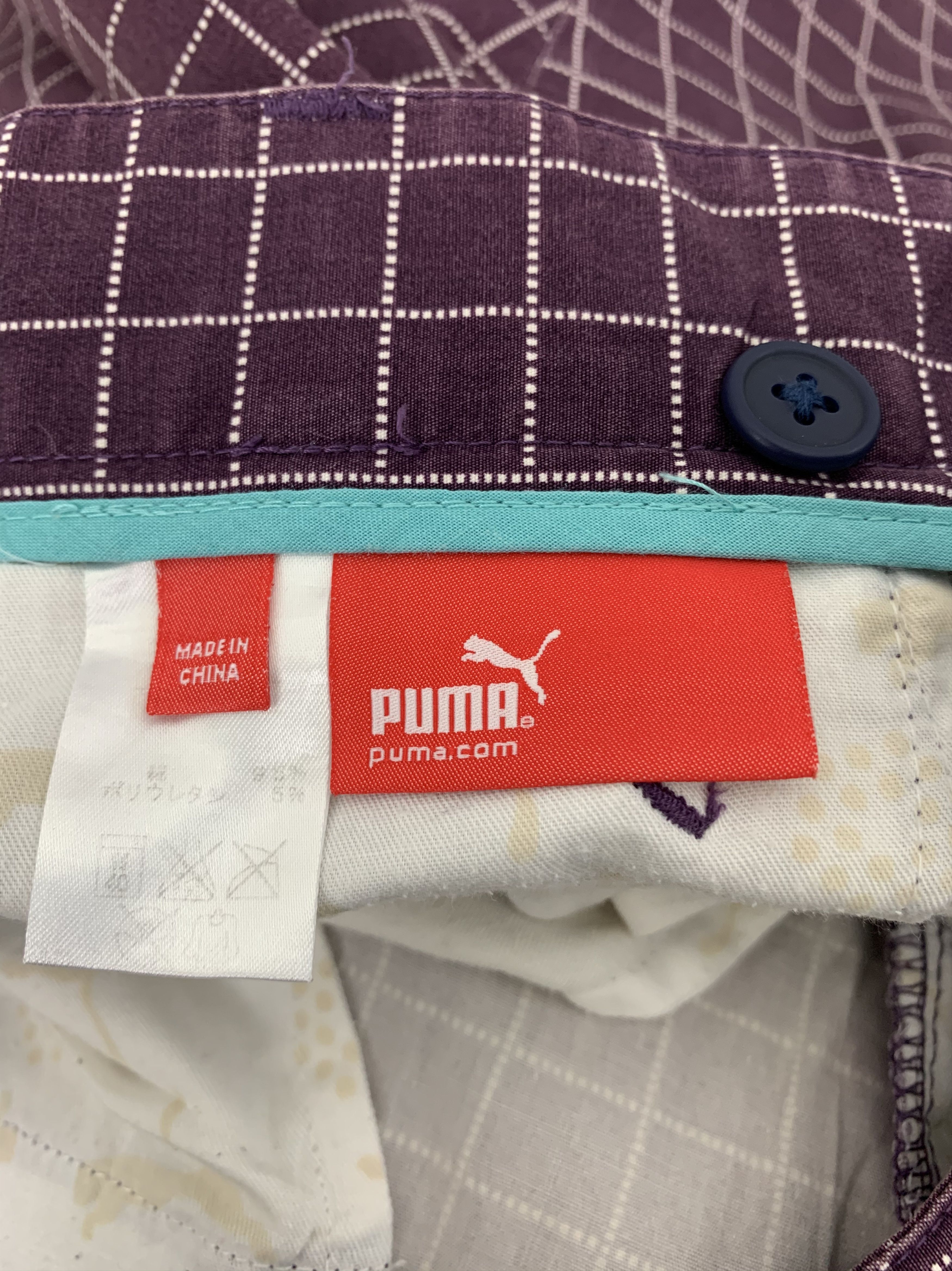 OVER THE STRiPES Cargo Pants PUMA Streetwear Multipocket Over The Stripe Size US 31 - 14 Thumbnail