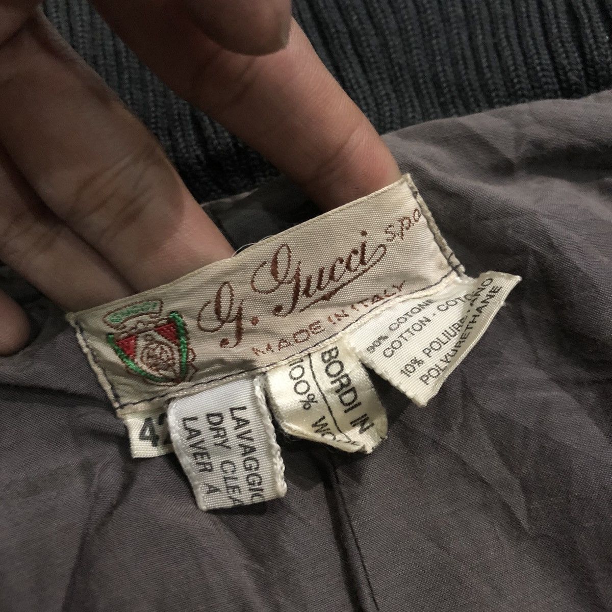 Gucci Vintage Gucci Jacket Size US M / EU 48-50 / 2 - 8 Thumbnail