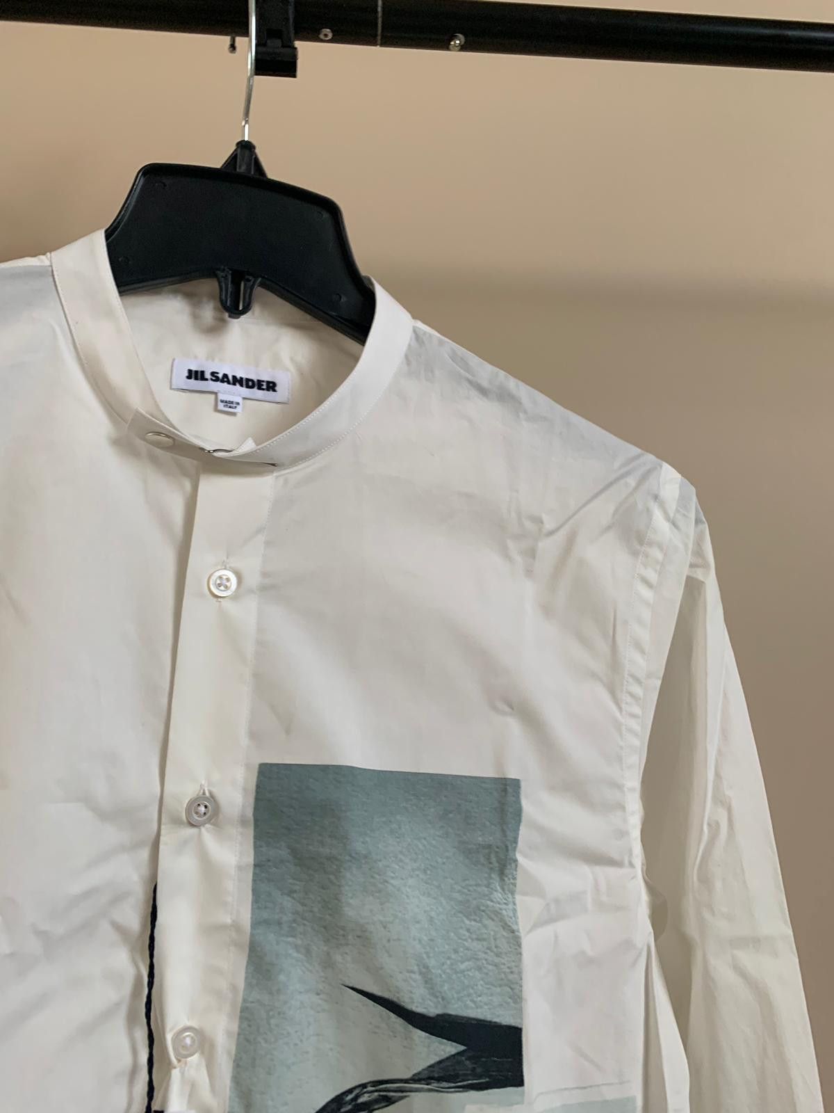 Jil Sander Symphony FF Button Up in white Size US S / EU 44-46 / 1 - 9 Thumbnail