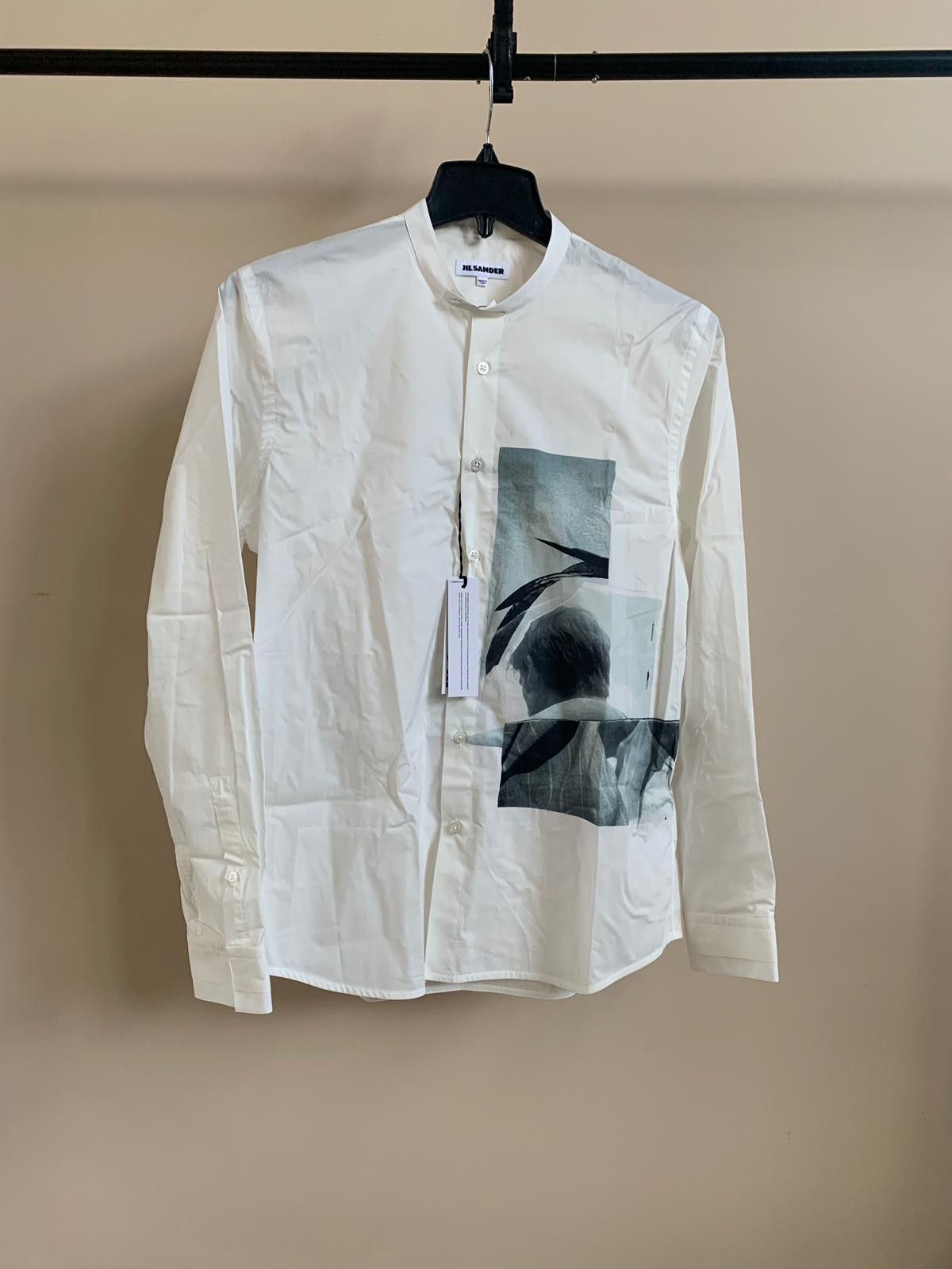 Jil Sander Symphony FF Button Up in white Size US S / EU 44-46 / 1 - 1 Thumbnail