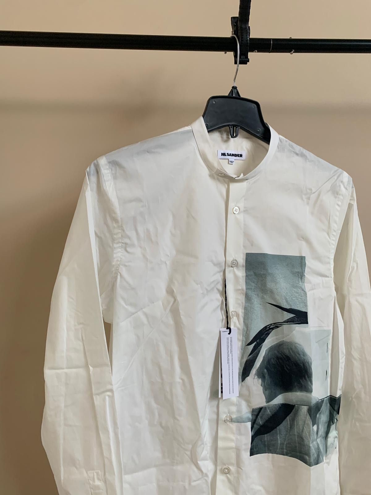 Jil Sander Symphony FF Button Up in white Size US S / EU 44-46 / 1 - 4 Thumbnail