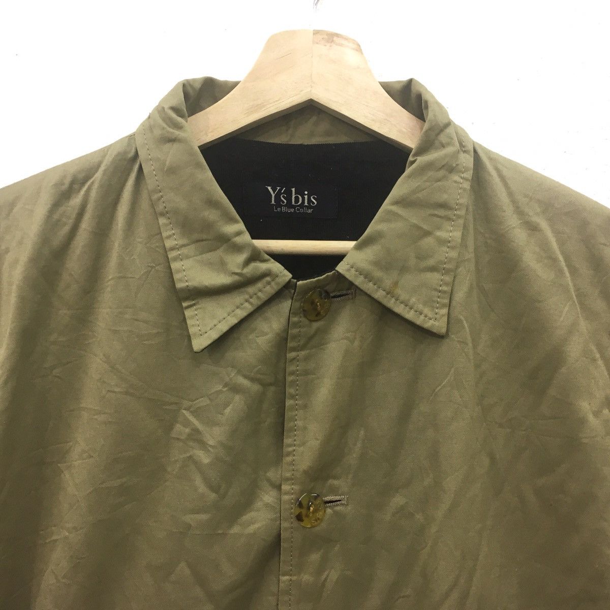 Japanese Brand × Y's for Men × Yohji Yamamoto Rare!! Yohji yamamoto Y’S bis jacket reversible japan Size US L / EU 52-54 / 3 - 3 Thumbnail