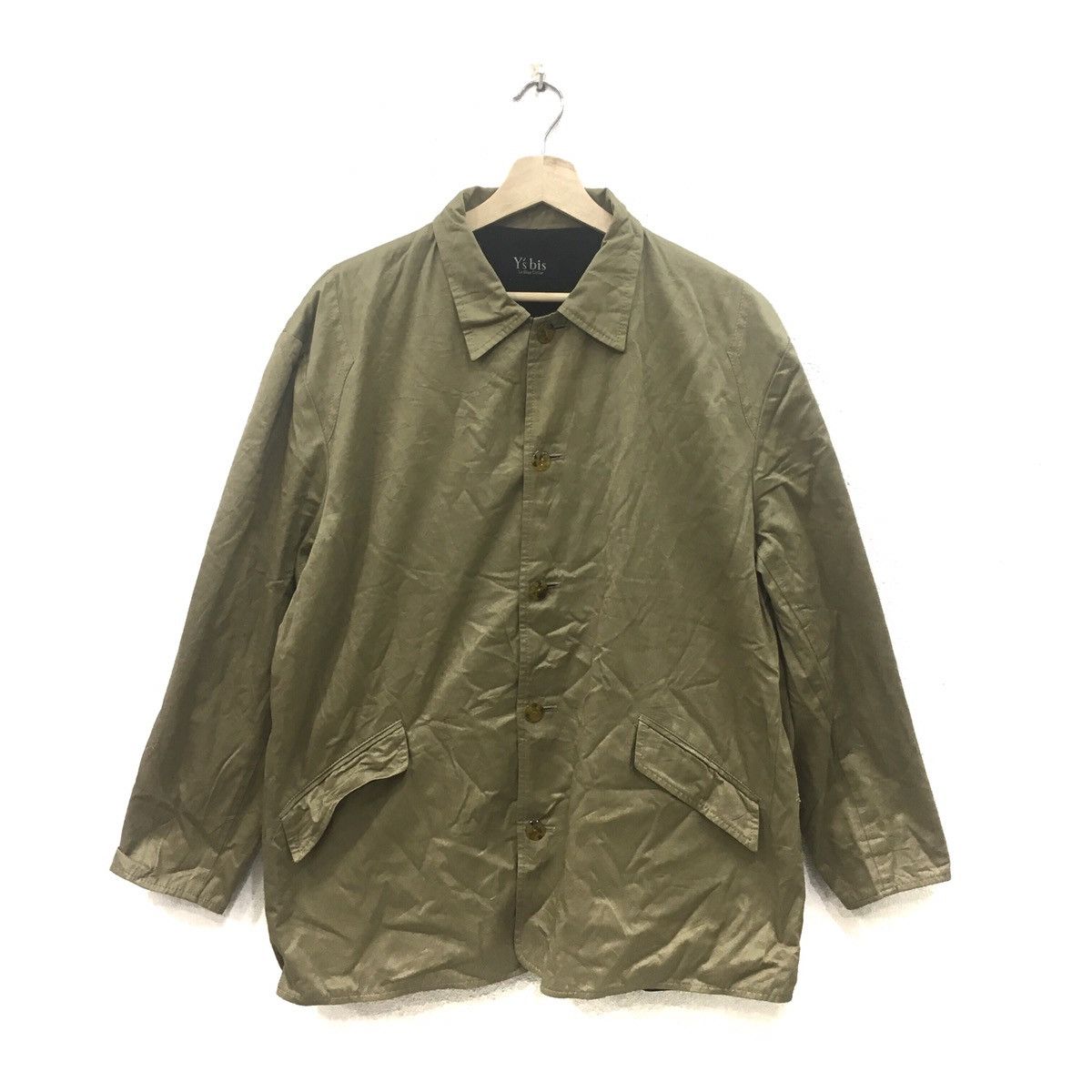 Japanese Brand × Y's for Men × Yohji Yamamoto Rare!! Yohji yamamoto Y’S bis jacket reversible japan Size US L / EU 52-54 / 3 - 2 Thumbnail