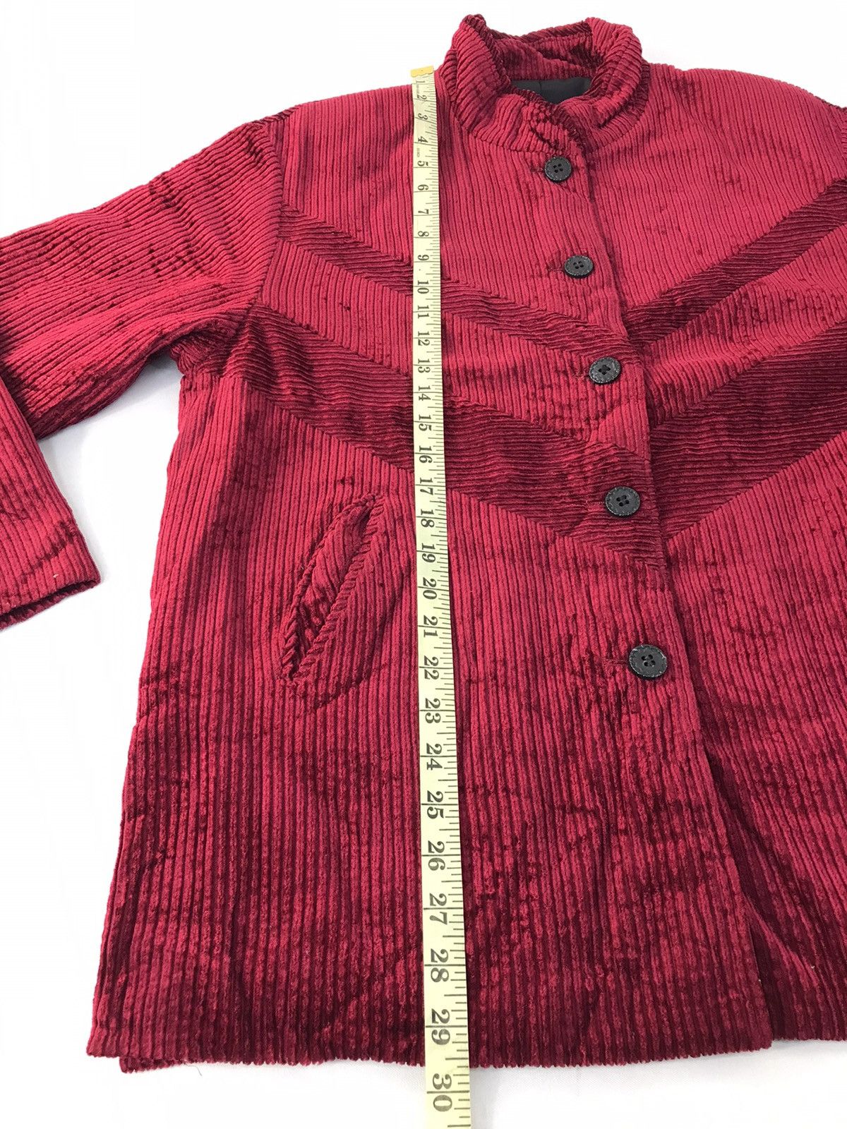 Designer × Vintage 90s Kaoryinu Depuis 1967 Corduroy Trench Coat Jacket Size US L / EU 52-54 / 3 - 11 Thumbnail