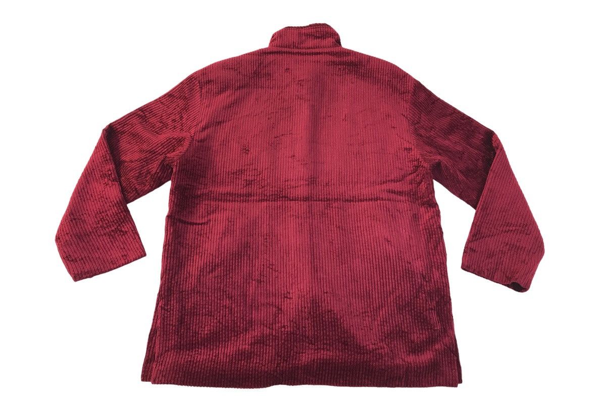 Designer × Vintage 90s Kaoryinu Depuis 1967 Corduroy Trench Coat Jacket Size US L / EU 52-54 / 3 - 2 Thumbnail
