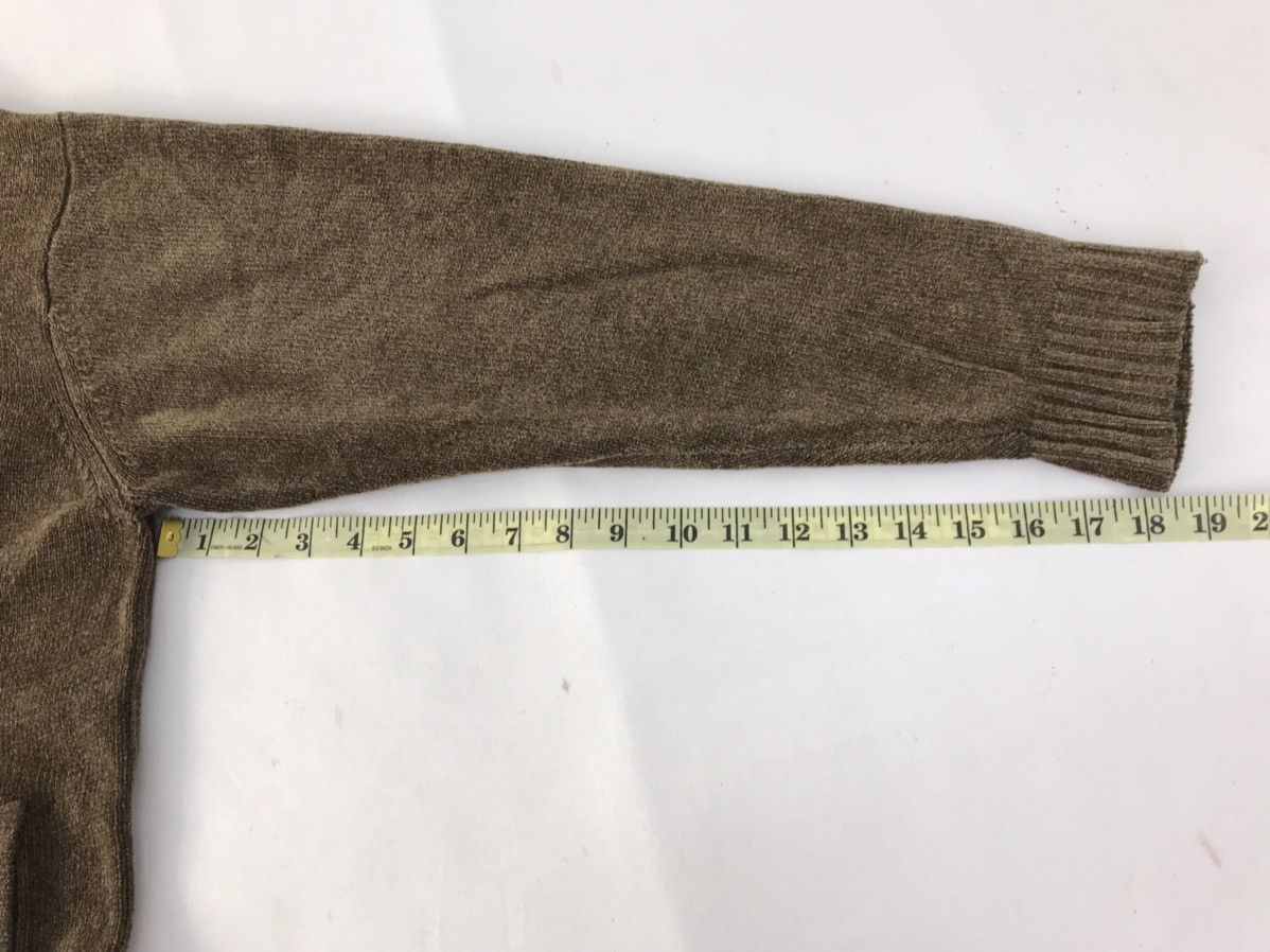 Japanese Brand × Vintage Japanese Brand Wool Knitwear Sweater Jacket Checked Design Size US L / EU 52-54 / 3 - 10 Thumbnail