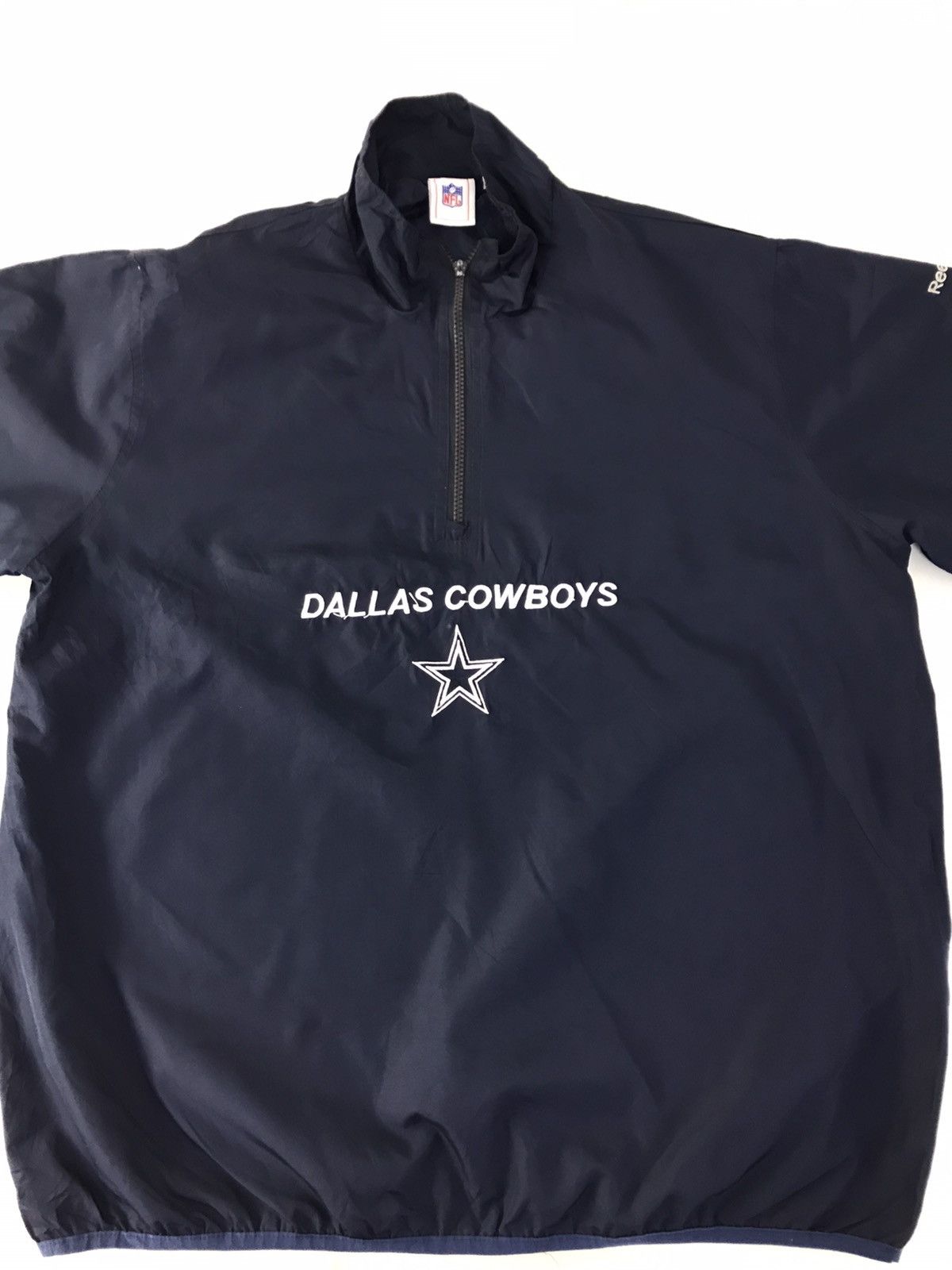 NHL × Vintage NHL Dallas Cowboys Quilted Jacket Quilted Half Zip Design Size US XL / EU 56 / 4 - 3 Thumbnail