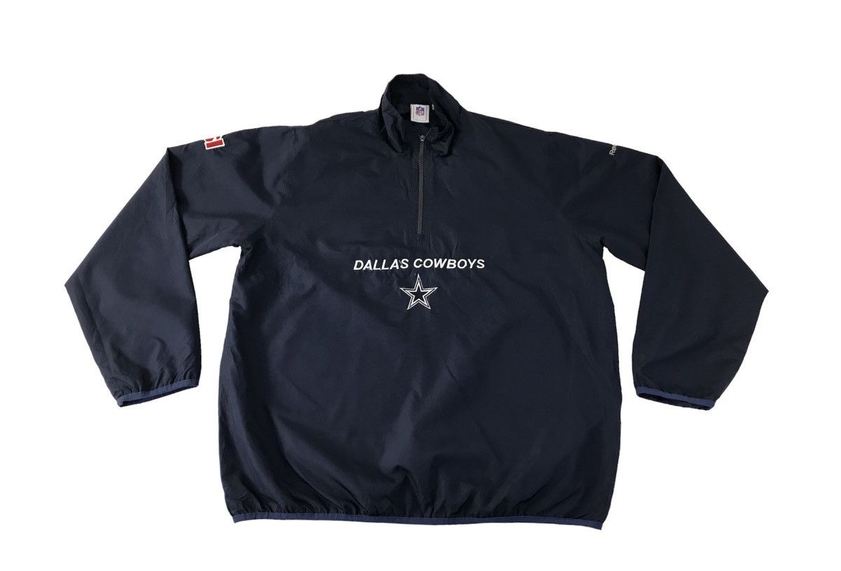 NHL × Vintage NHL Dallas Cowboys Quilted Jacket Quilted Half Zip Design Size US XL / EU 56 / 4 - 1 Thumbnail