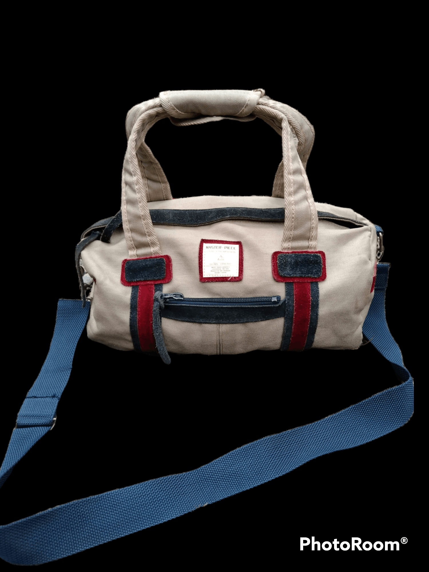 image of Hype x Masterpiece Made In Japan Duffle 2Way in Khaki, Men's