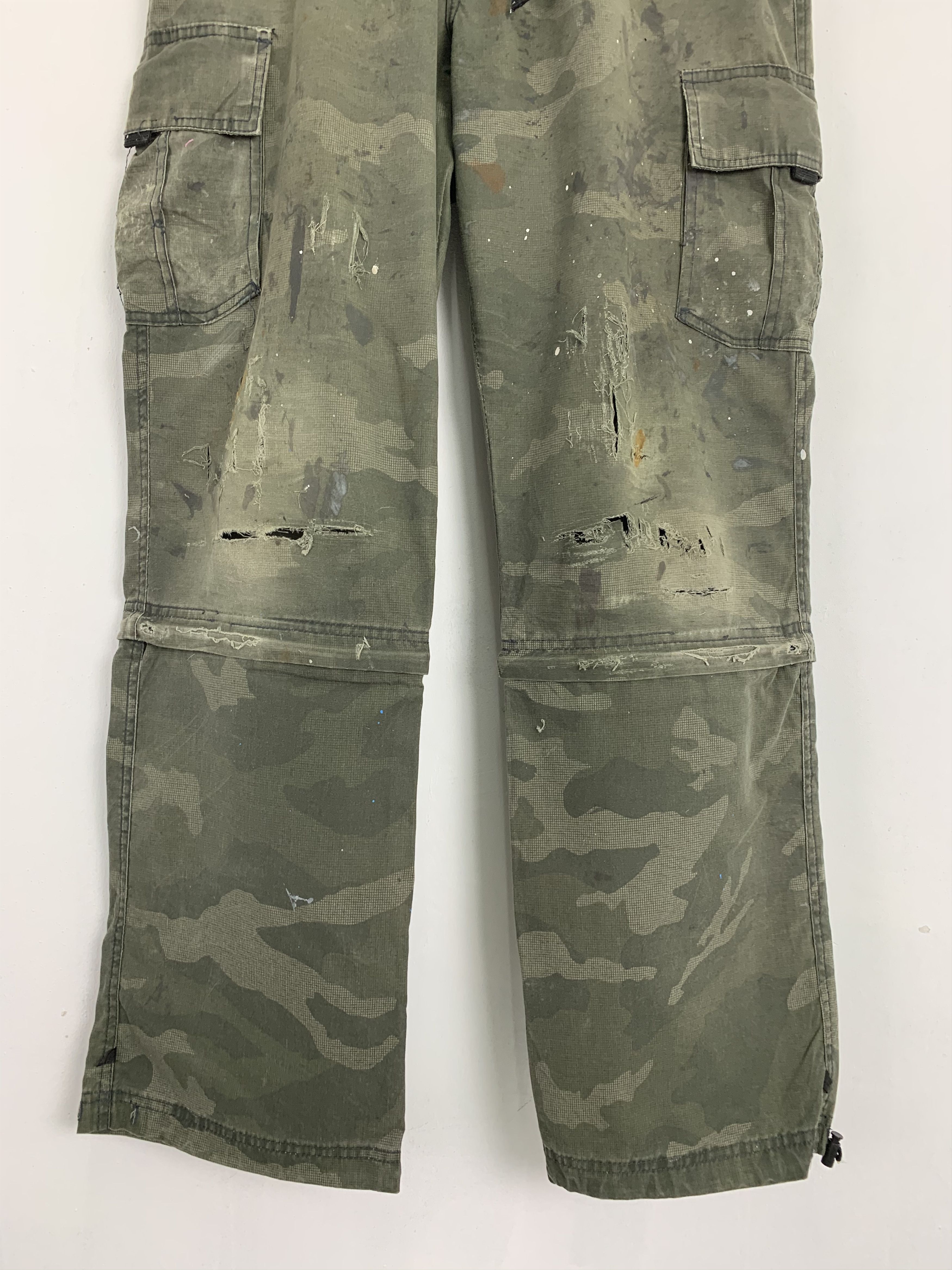 Japanese Brand Cargo Pants Army Distressed Military Streetwear Vintage Size US 30 / EU 46 - 5 Thumbnail