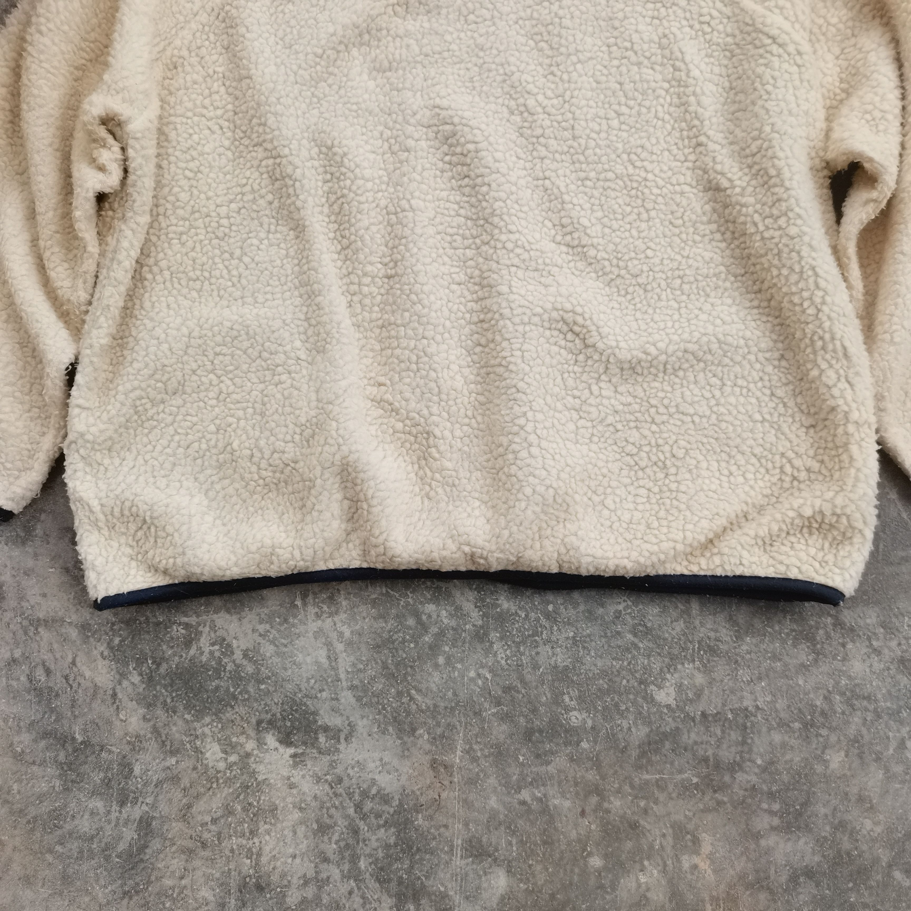 Japanese Brand Steals🔥 Vintage STRANGE HEAVEN Sherpa Fleece Cardigan Size US XL / EU 56 / 4 - 7 Thumbnail