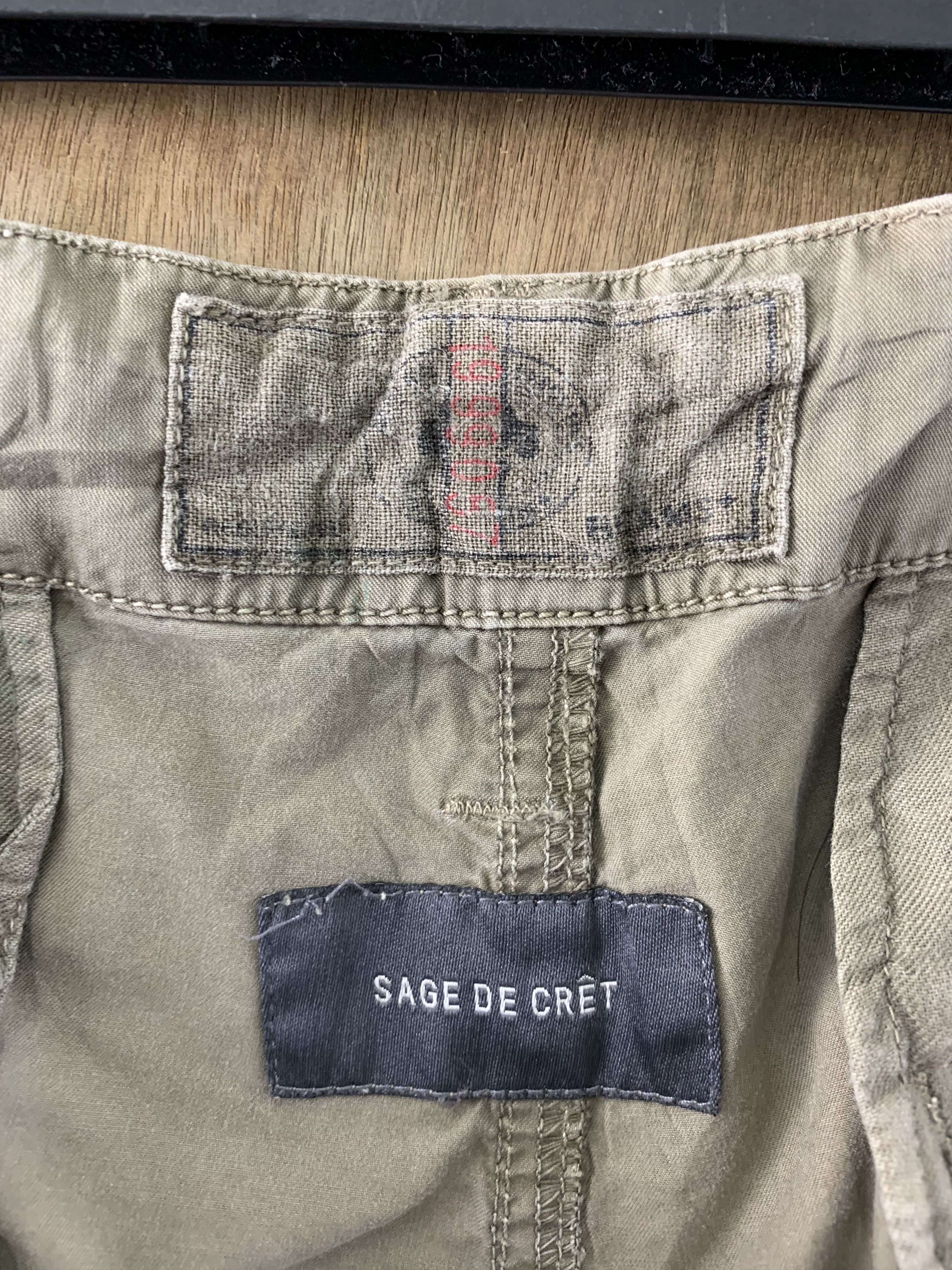 Japanese Brand Pants Sage De Cret Japanese Branded Vtg Doublee Knee Brown Size US 33 - 11 Thumbnail