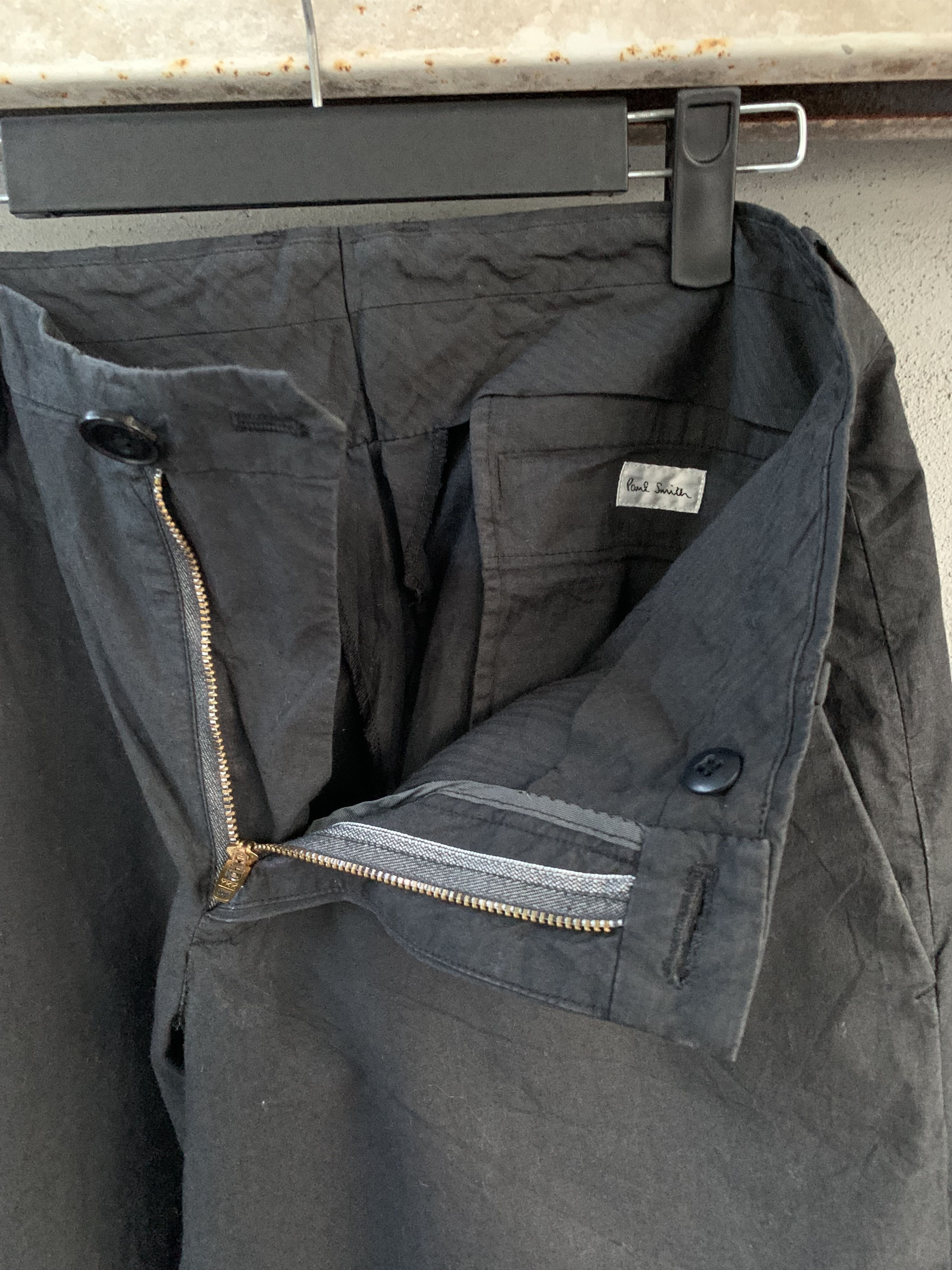 Japanese Brand Rare Paul Smith Pants Black VtgJapanese Branded Streetwear Size US 29 - 6 Thumbnail